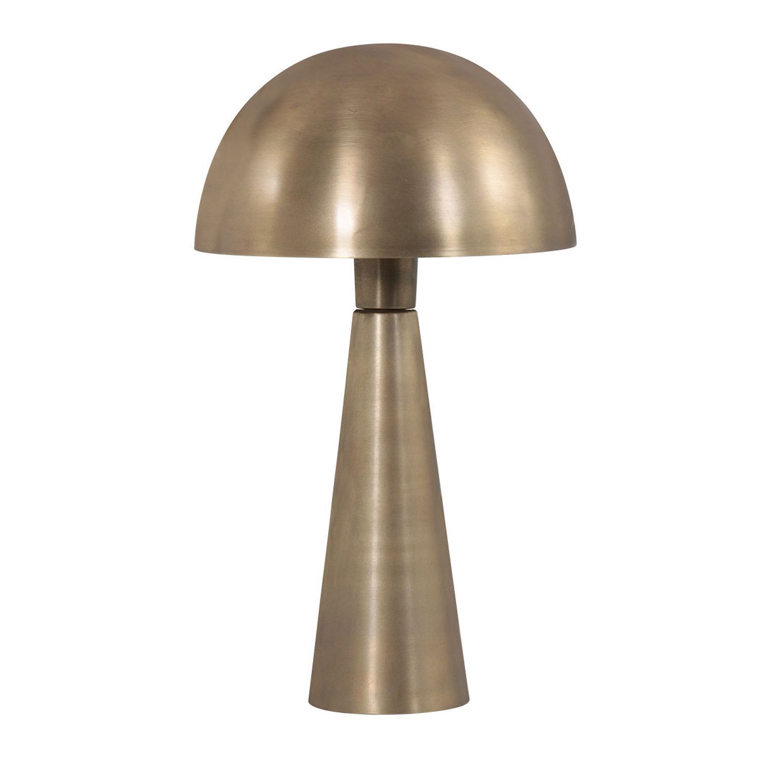 Lampe de table indirecte métal en bronze 42 cm E27 stylé