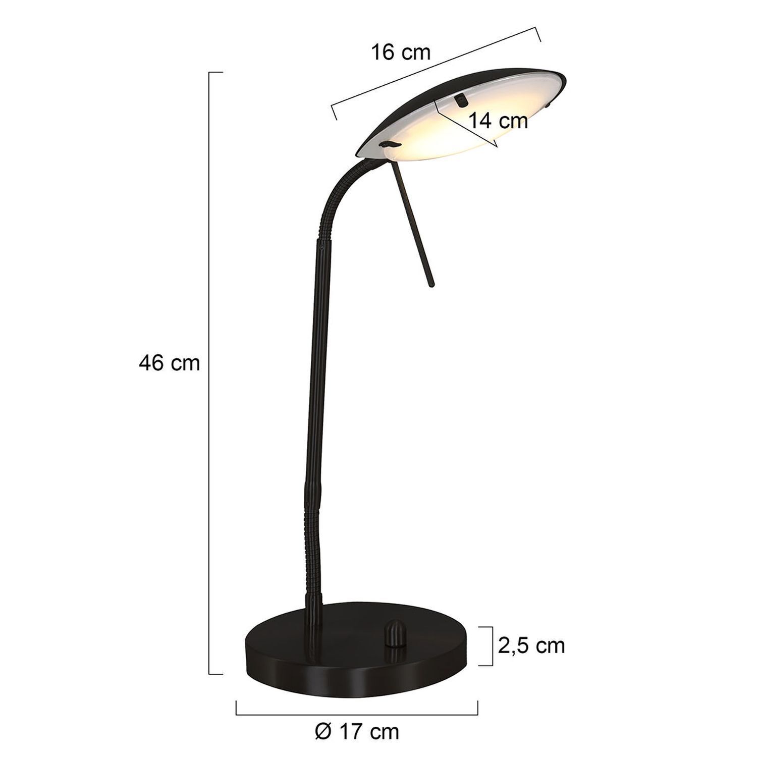 Lampe, Tischlampe, Lampenschirm