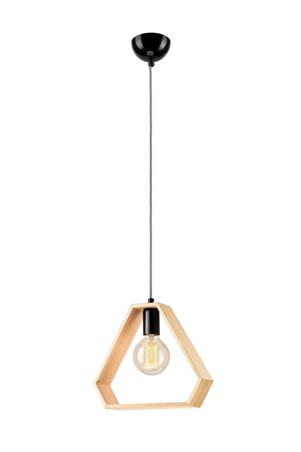 Lampe de table à manger Lampe suspendue Marron Salon Bois