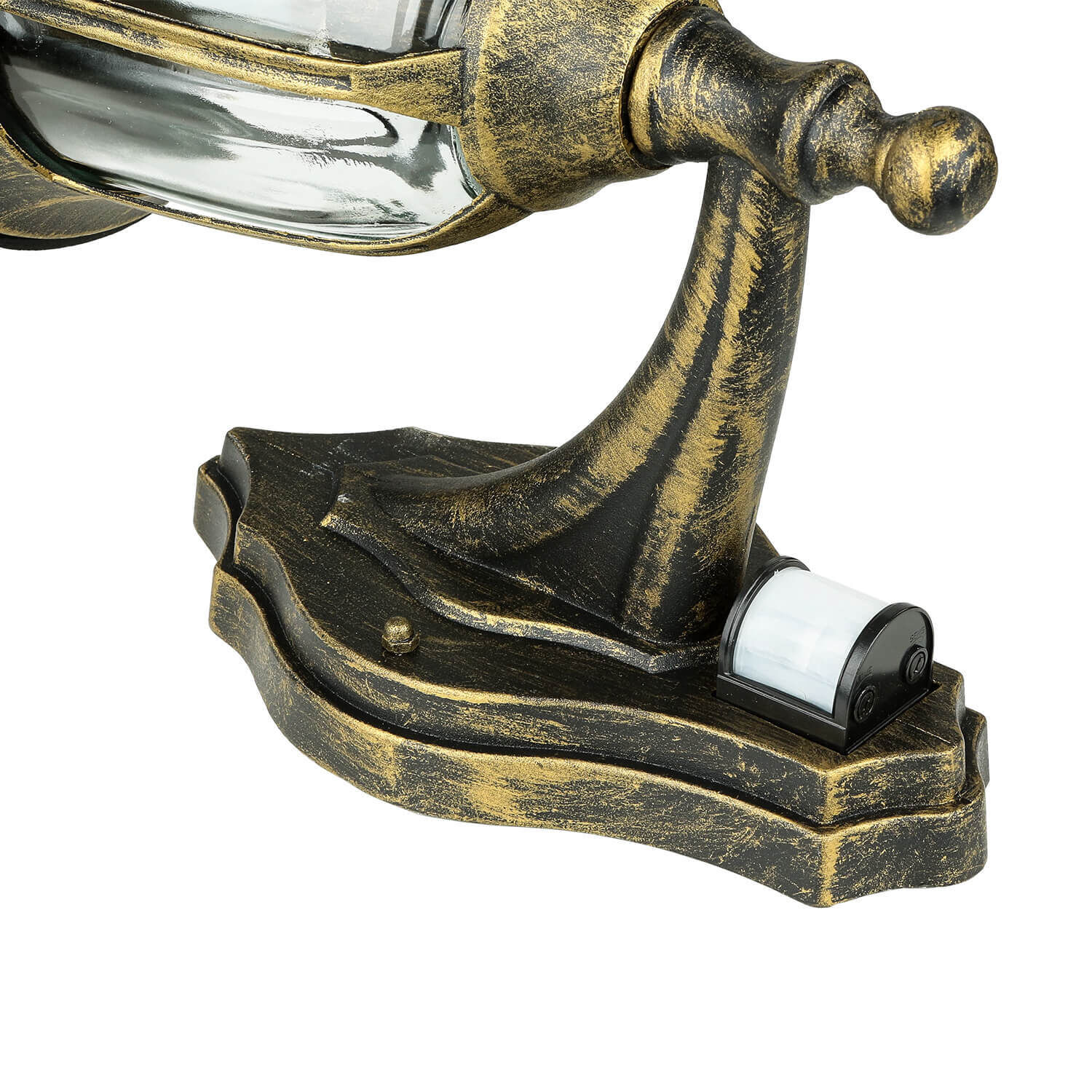 Messingfinish, Vintage-Look, Vergrößerungsglas, Lampensockel, Brillen-Zubehör