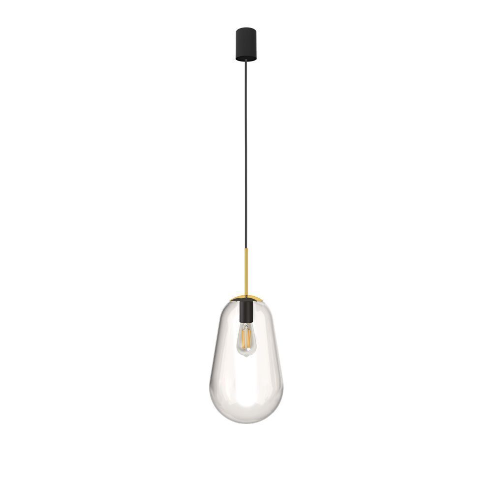 Lampe à suspendre moderne métal verre E27 élégante MORNA