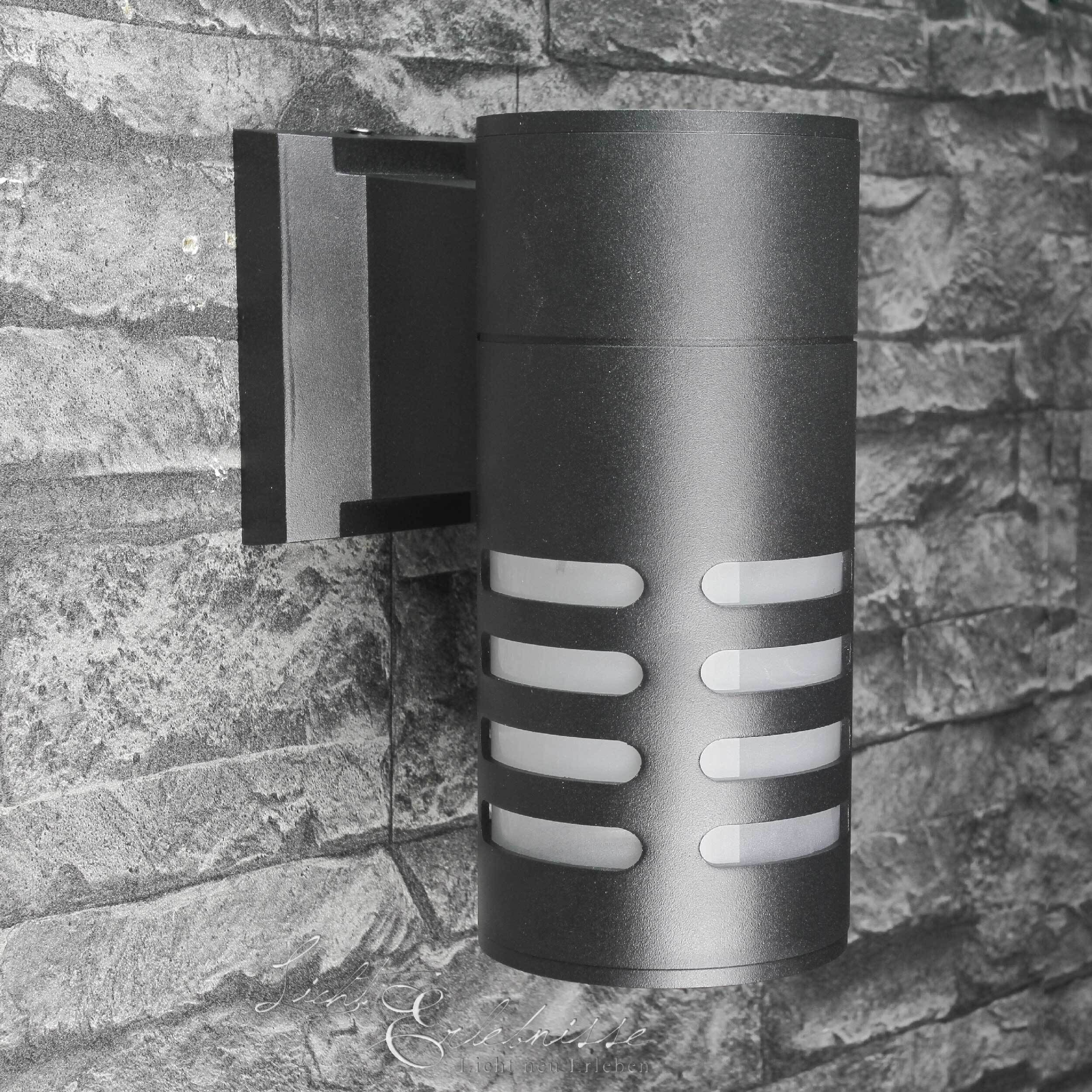 Applique murale d'extérieur LED moderne grise anthracite MEKONG