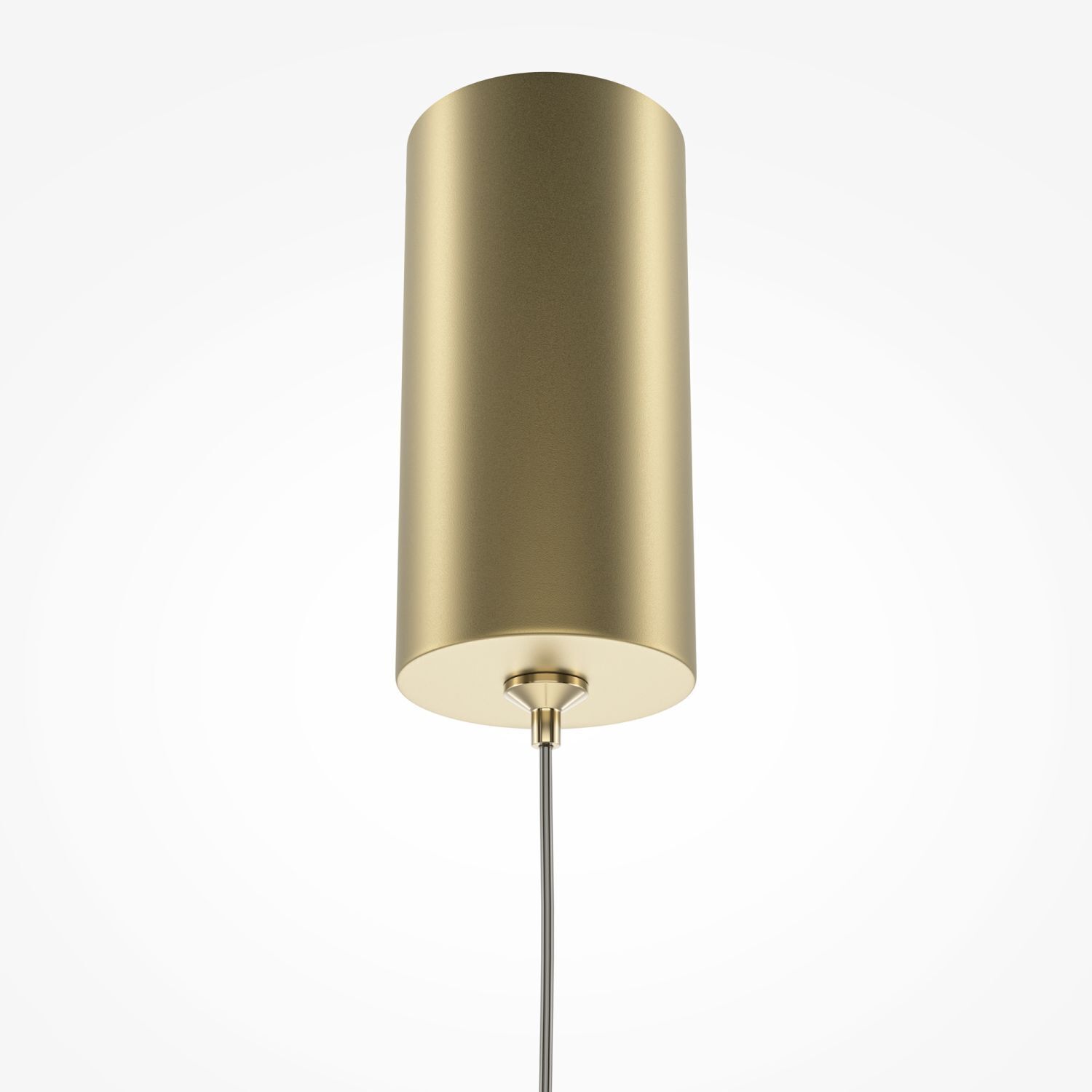 Suspension LED aluminium ronde D : 3 cm H : max. 345 cm