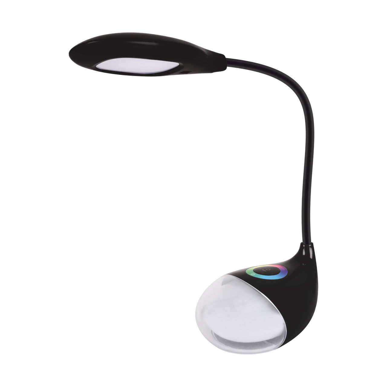 Lampe de bureau LED RGB Pied Touch Dimmer Bras flexible 32 cm