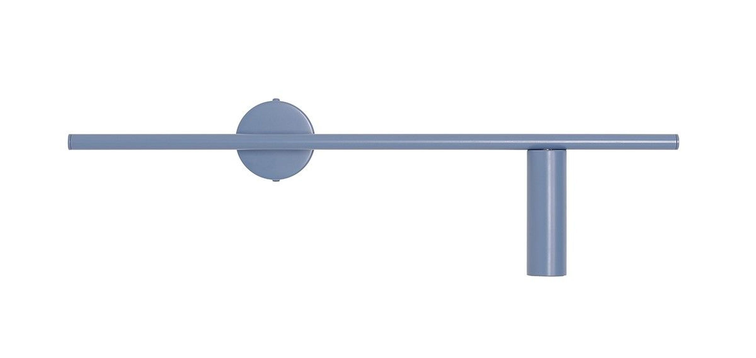 Applique bleue Métal Cylindre GU10 L:60 cm décoratif