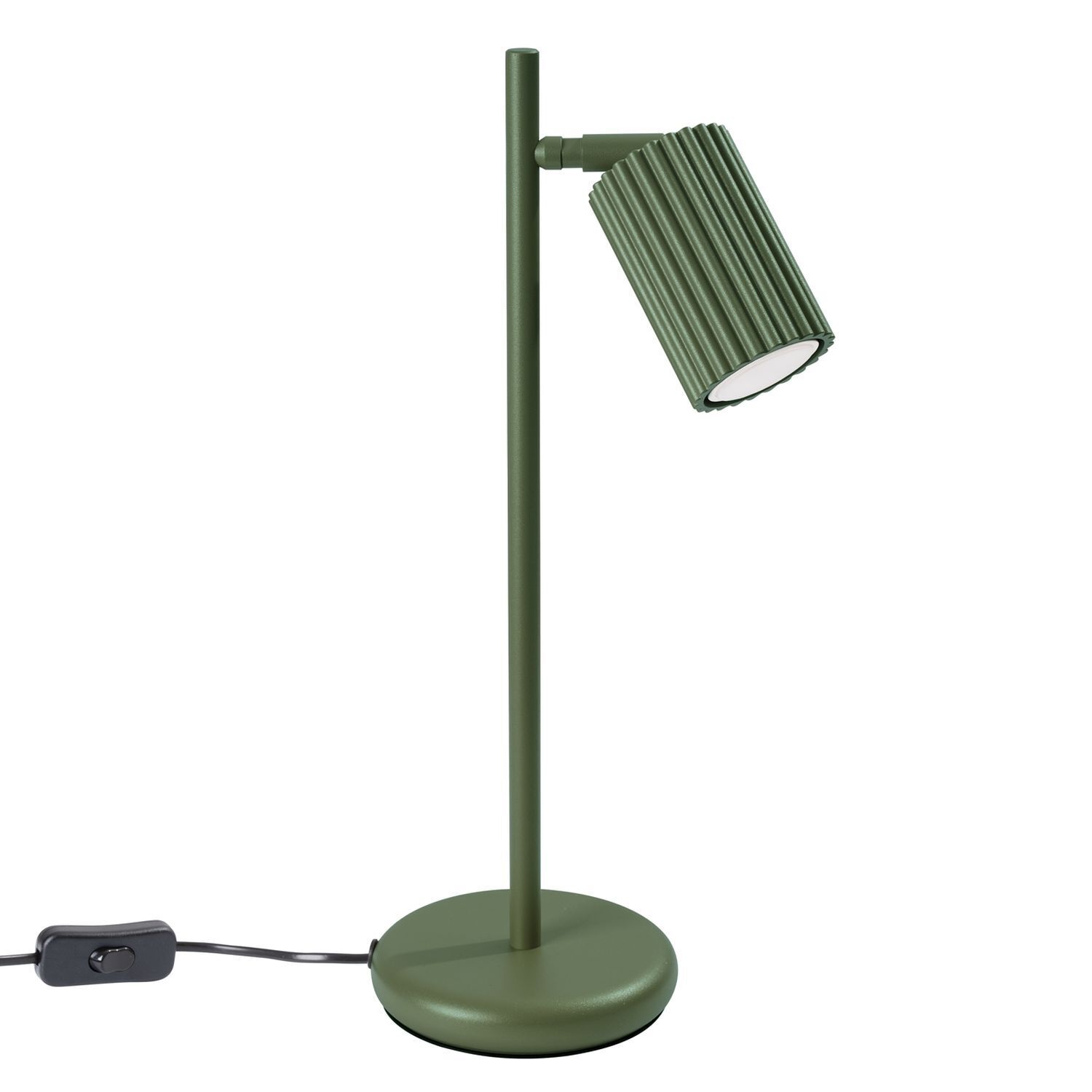 Lampe de bureau Moderne 43 cm de haut Vert GU10 orientable BERTA Lampe, Tischlampe, Lampenschirm