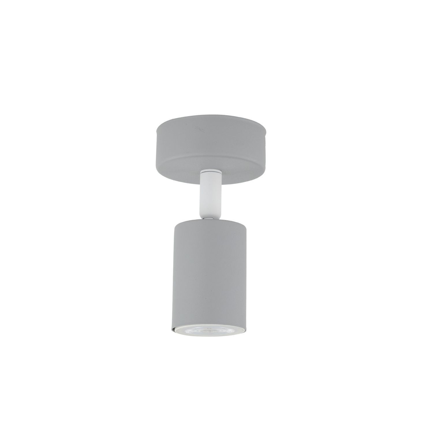 Plafonnier chambre d'enfant Gris GU10 rond Ø 13 cm petit