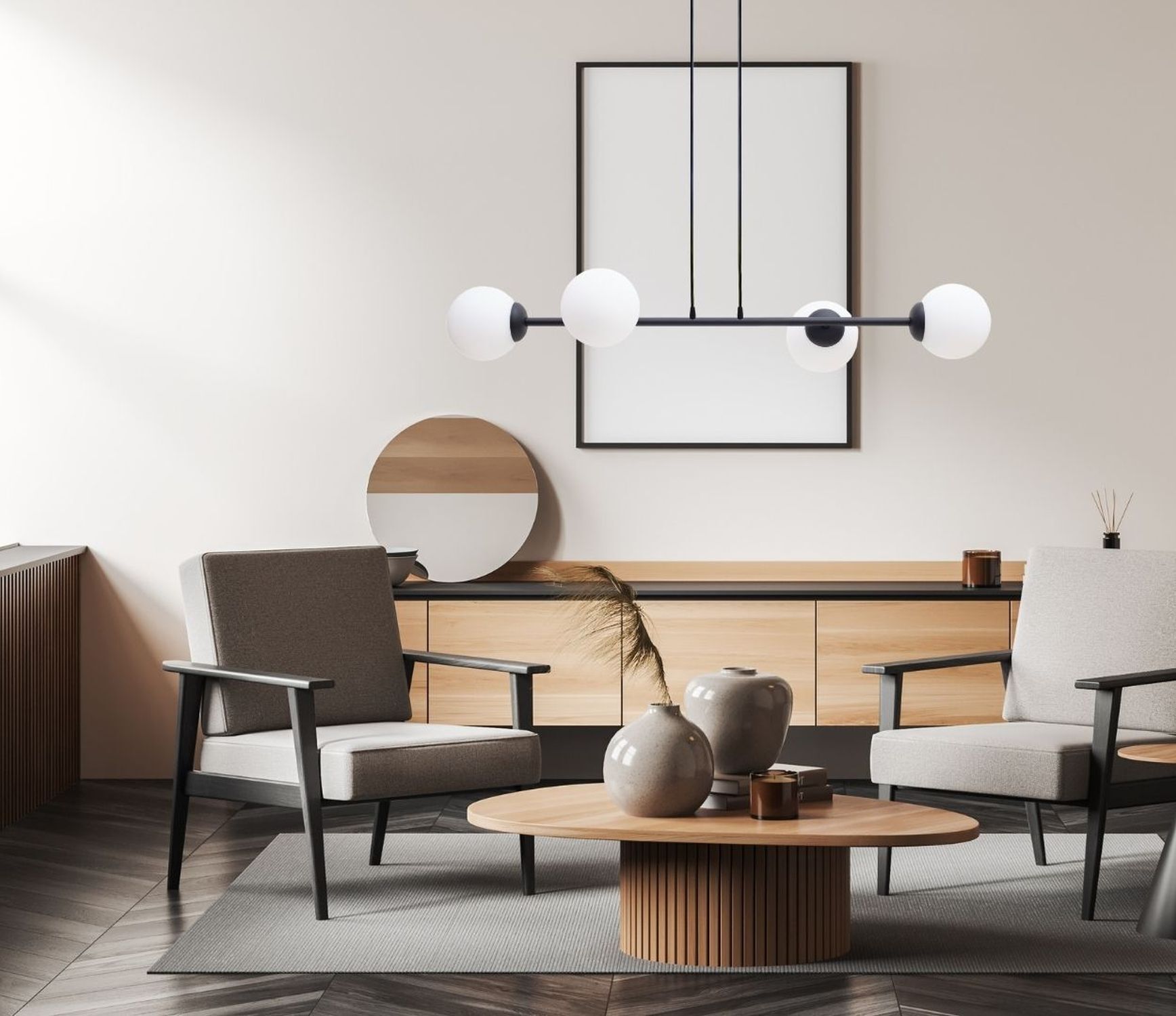 sofa, Sessel, Wohnzimmer, Couchtisch, Dekoration