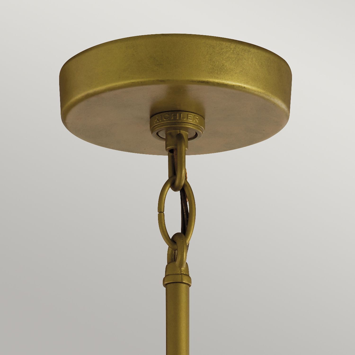 Lampe à suspendre extérieure IP44 en laiton antique E27 réglable