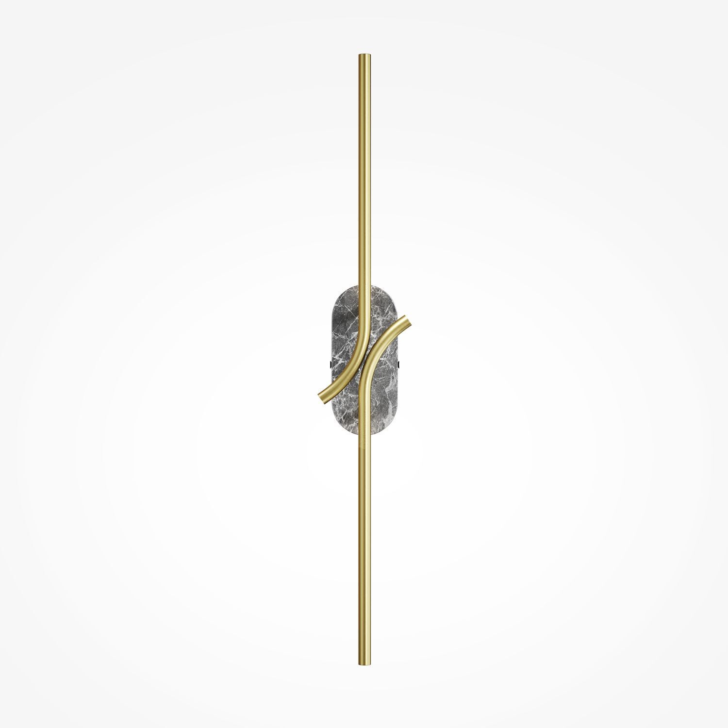 Applique LED métal 63 cm de haut allongée 170 lm Moderne