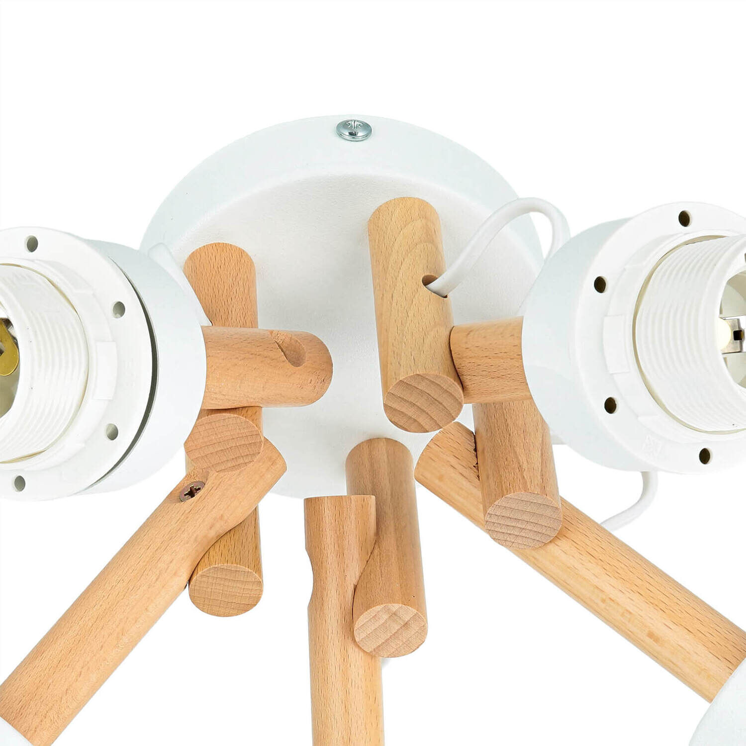 Deckenlampe VAIO Weiß 5-flmg Band