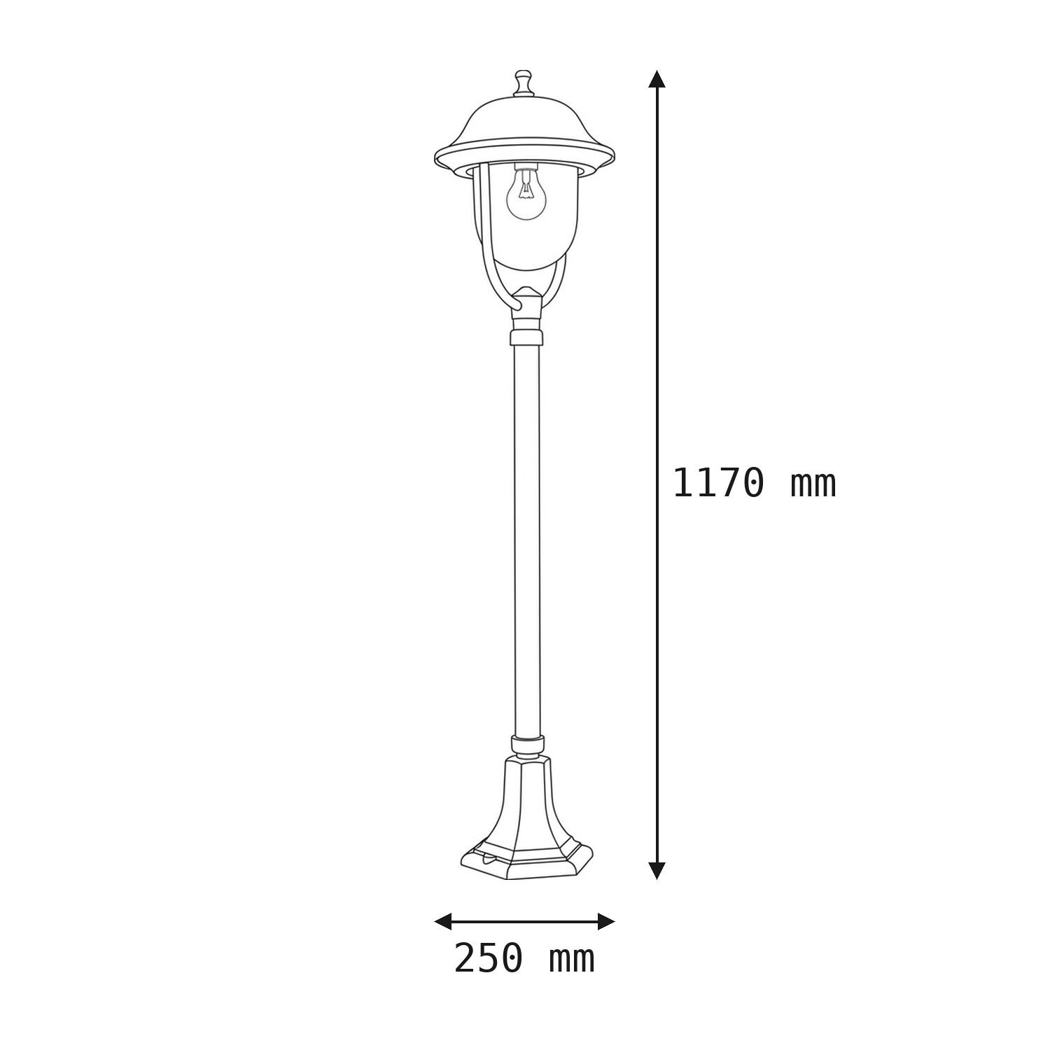 le51521-stehlampe-terrasse-aussen-metall-glas-rustikal-e27-ip44-schwarz-08 Gartenlaterne, Standleuchte, Lampe, Deko, Metall/Beton?