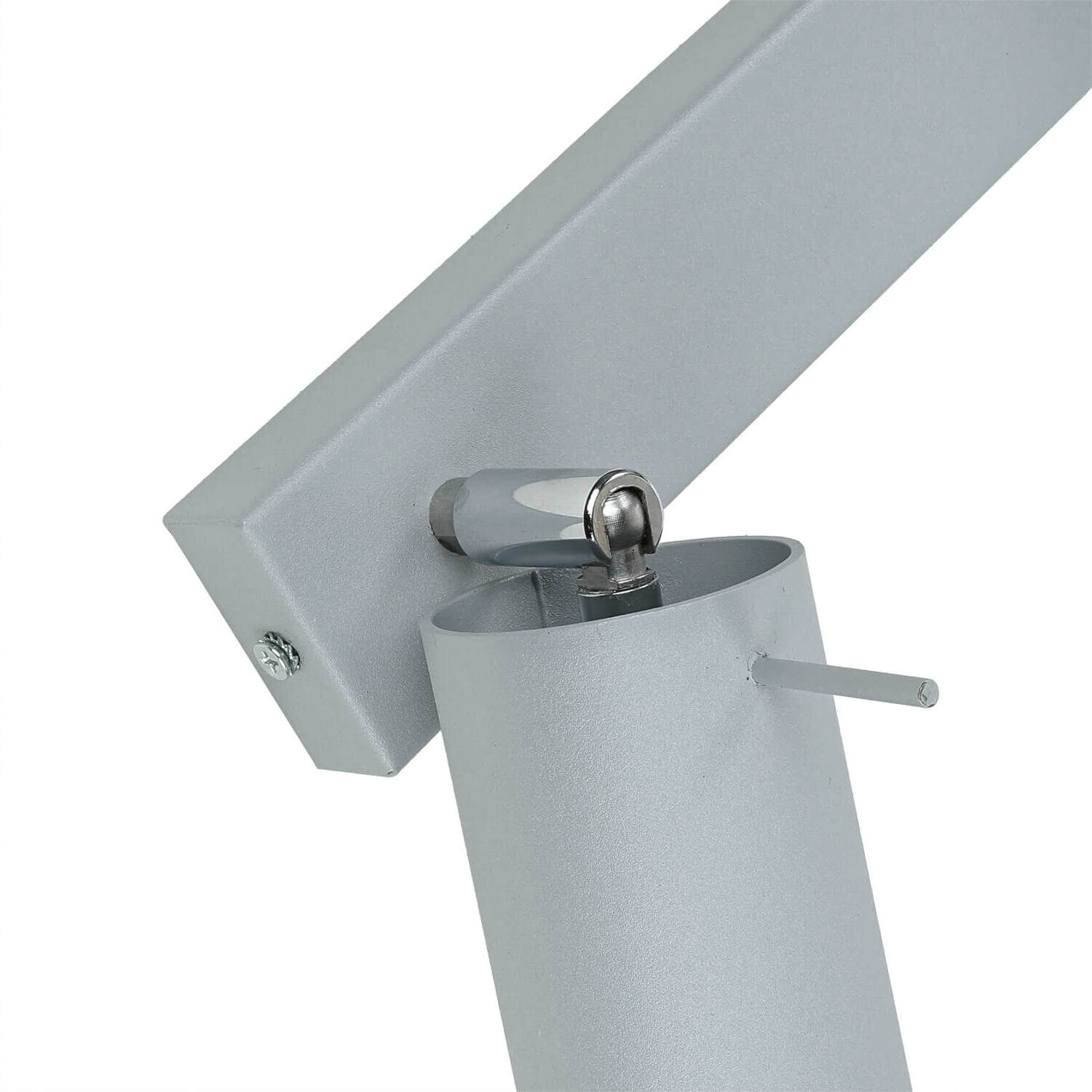 Spot de plafond gris métal L:45cm 3x GU10 polyvalent