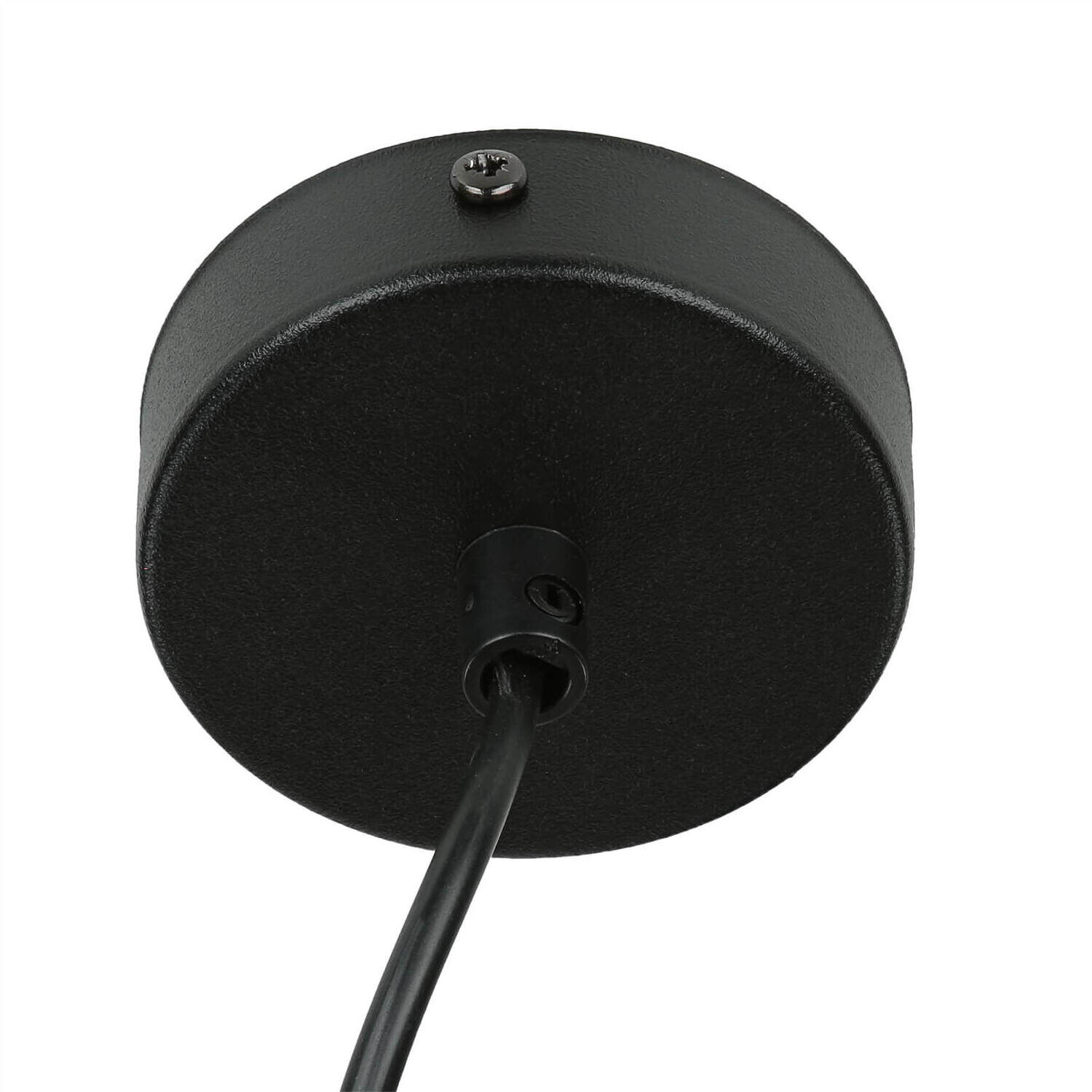 Suspension fil noir géométrique table à manger