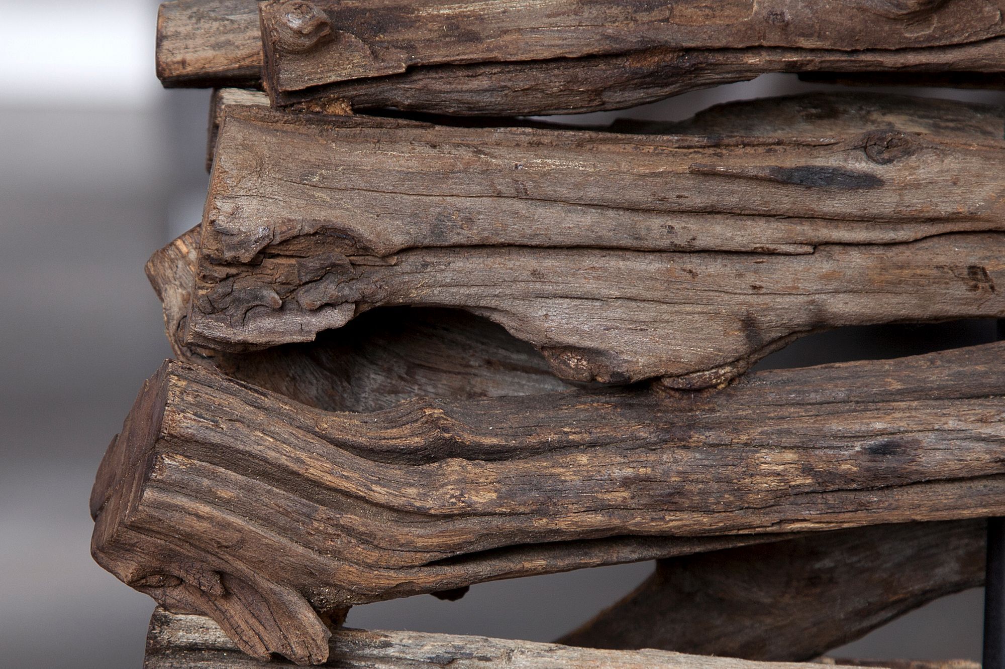 Lampe de table naturelle Moderne artistique 40cm bois flotté Holz, Treibholz, Hartholz