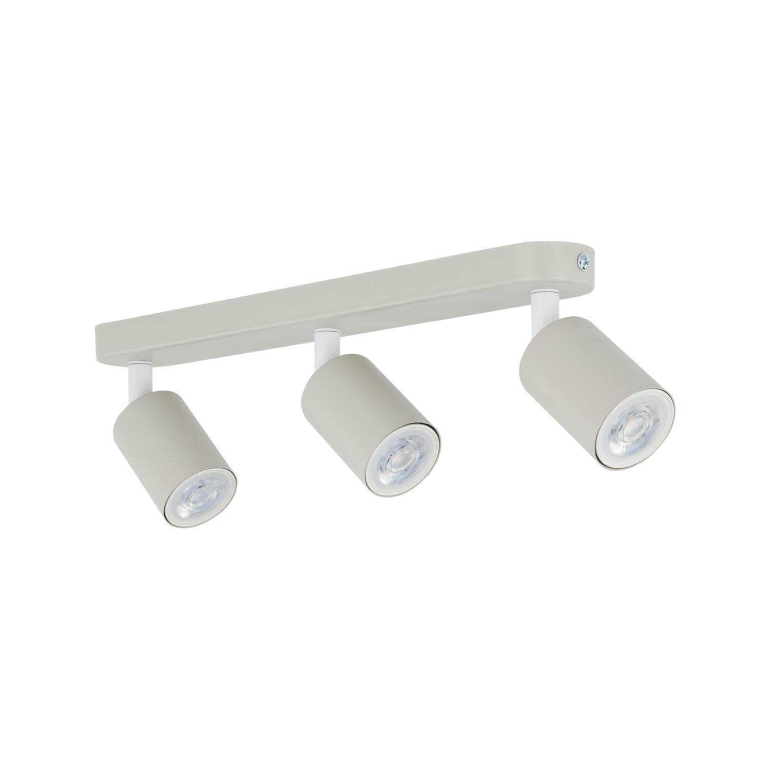 Deckenstrahler Metall Kinderzimmer L: 52 cm Beige 3x GU10 Beleuchtung, Deckenleuchte, Leuchte, Zimmer, Duscharmatur