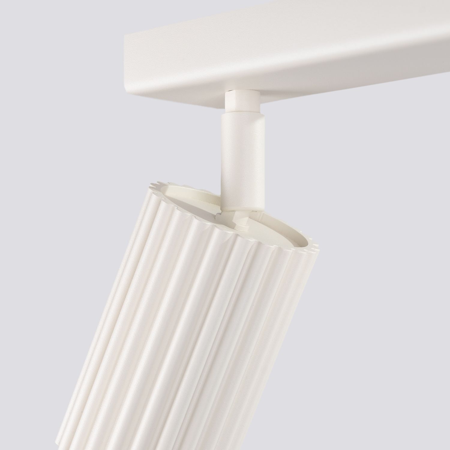 Lampe de plafonnier à 3 flammes GU10 L : 45 cm petit en Crème Moderne