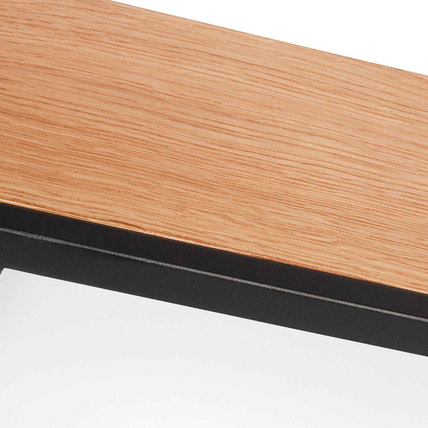 Plafonnier bois L : 39 cm petit carré en chêne 4x E27 Holz, Mobiliar, Tabelle, Kaffeetisch, Sperrholz