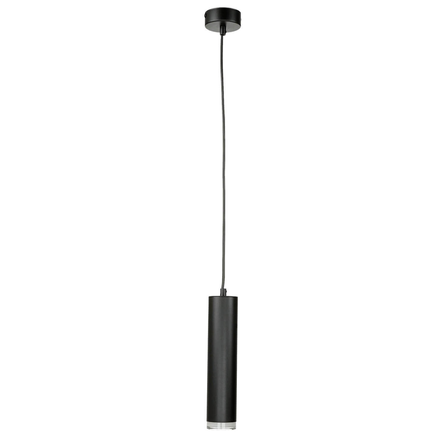 Lampe à suspendre noire aluminium ronde table à manger