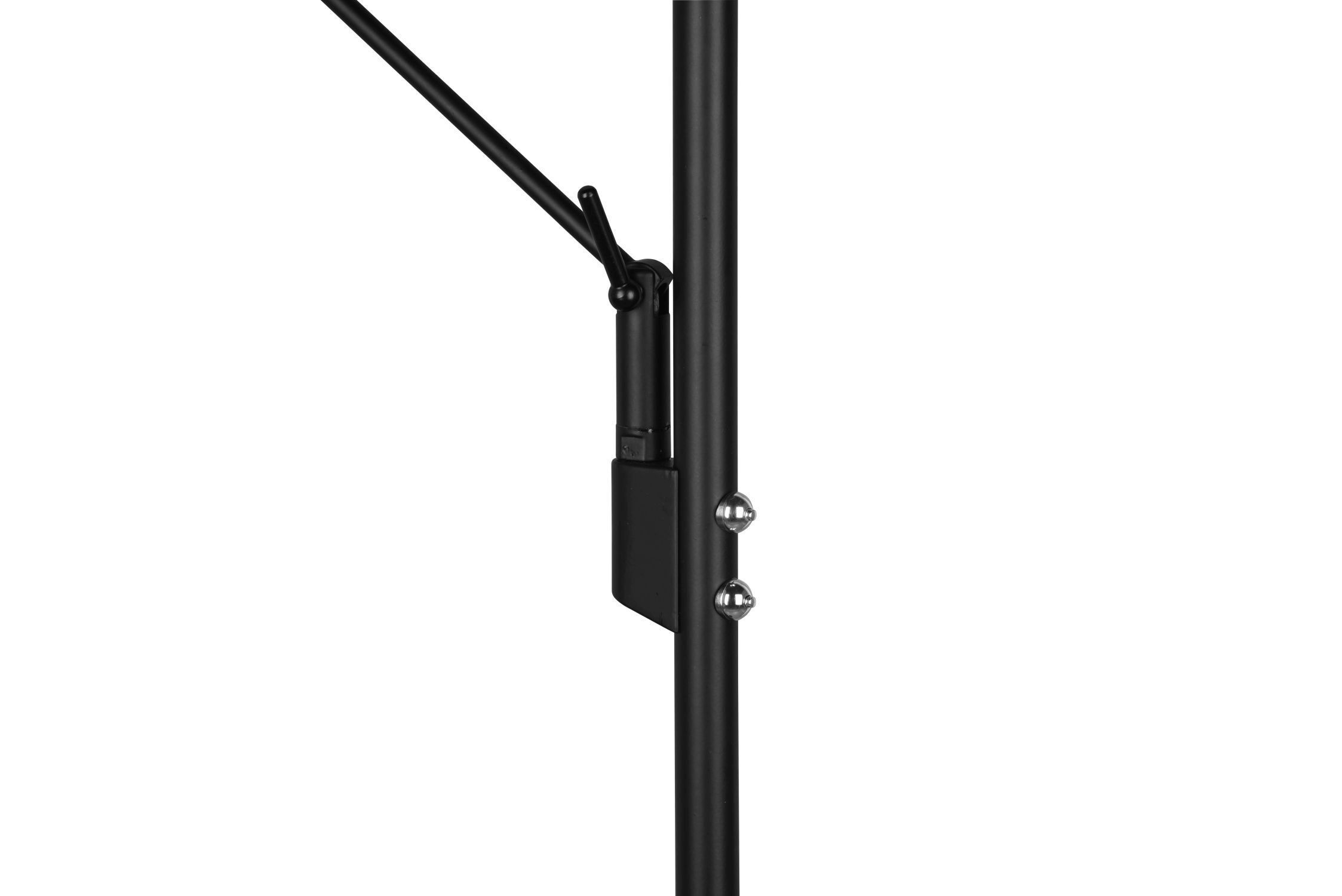 Lampadaire LED à intensité variable flexible 180 cm noir Lire