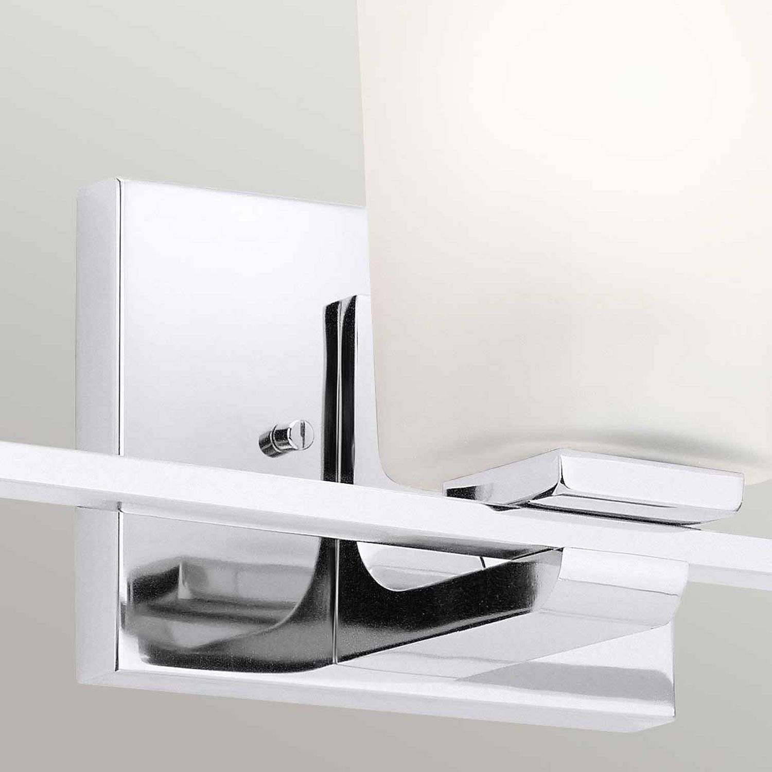 Applique salle de bain LED G9 IP44 3000 K verre métal L : 58,4 cm