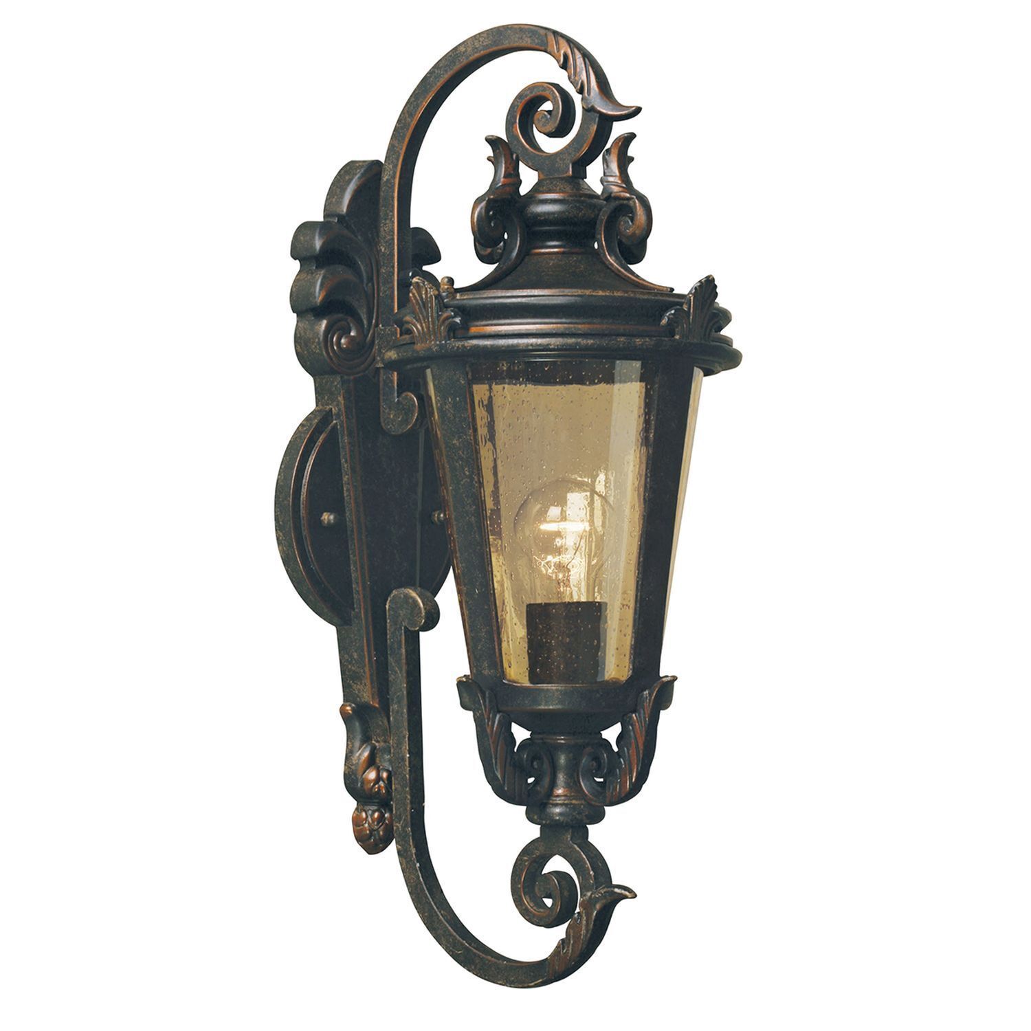 Lampe d'extérieur Balcon Maison en bronze IP44 E27 Rustique