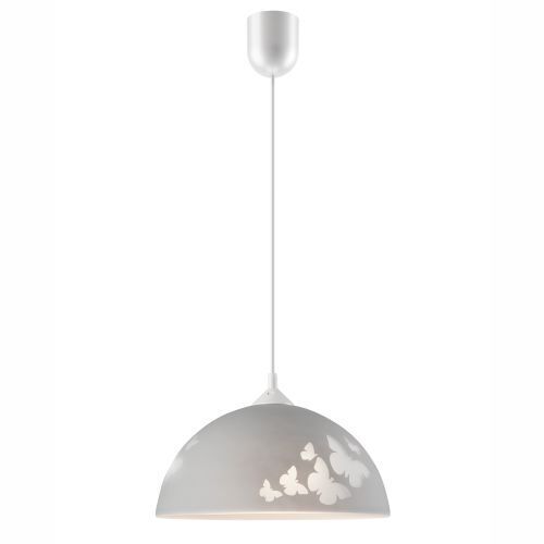 Lampe à suspendre Salon Table à manger Gris Verre rond