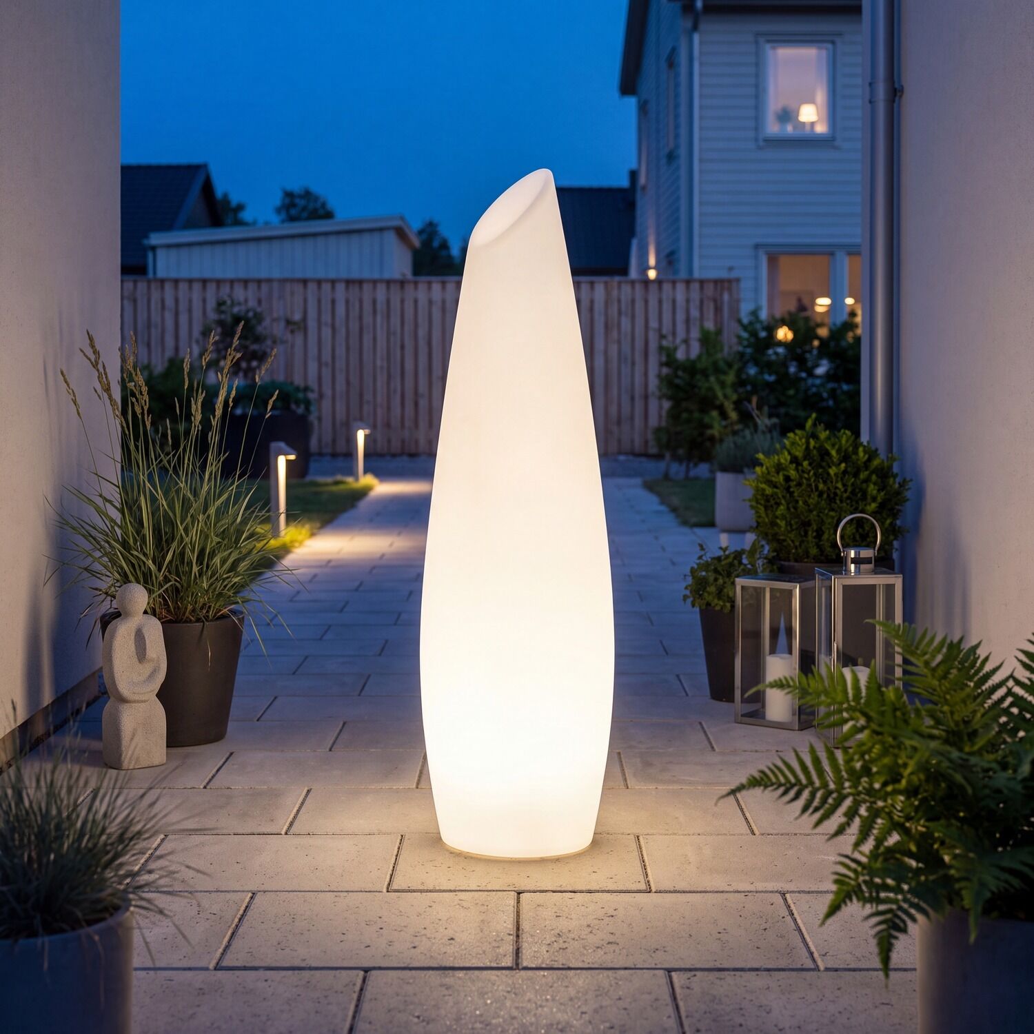 126642-led-dekolampe-aussen-weiss-170-cm-ip65-2700-k-2200-lm-mit-stecker-kabel-stehleuchte-aussenlampe-garten-terrasse-1 Tischlampe, Außenlampe, LED-Lampe, Gartenbeleuchtung, Stehlampe