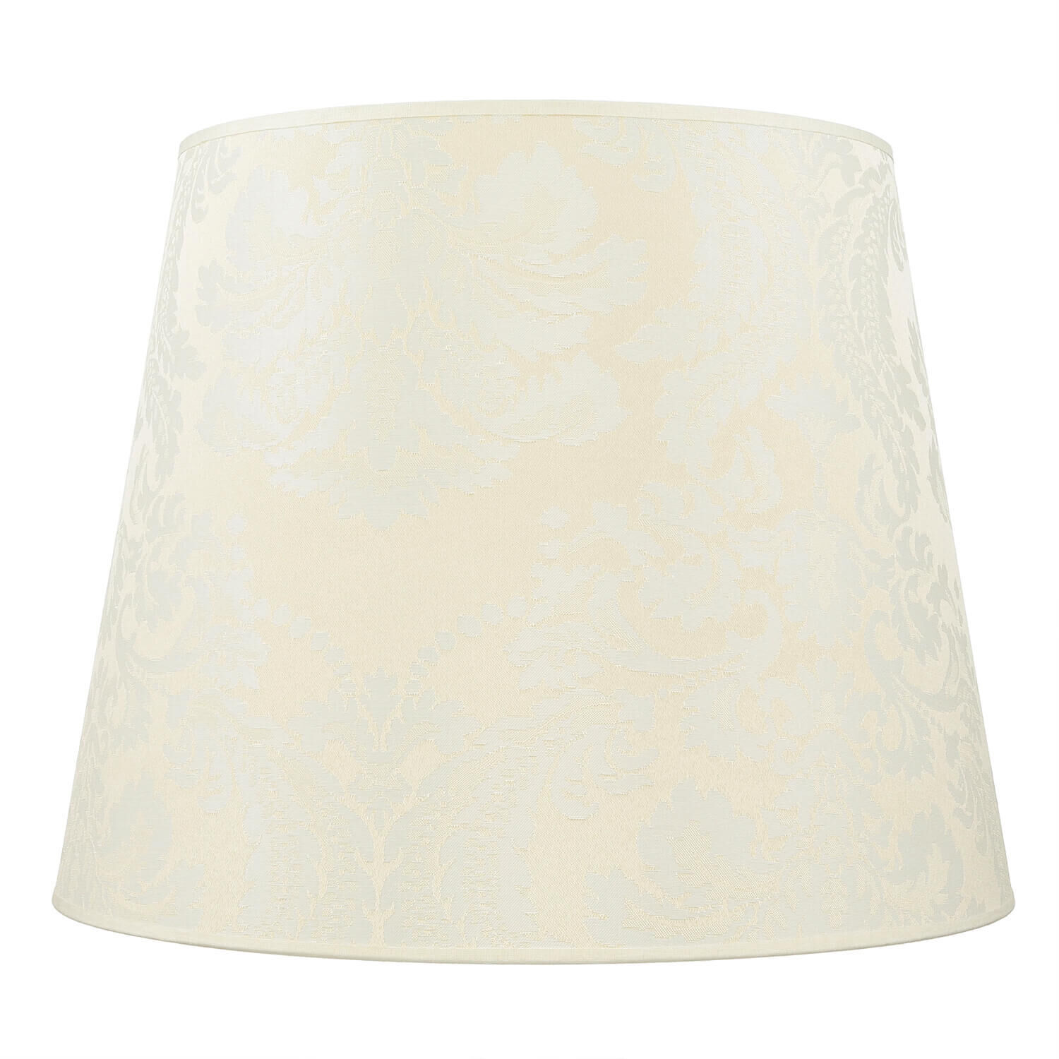 Tissu Abat-jour Crème Blanc Grand lampadaire E27