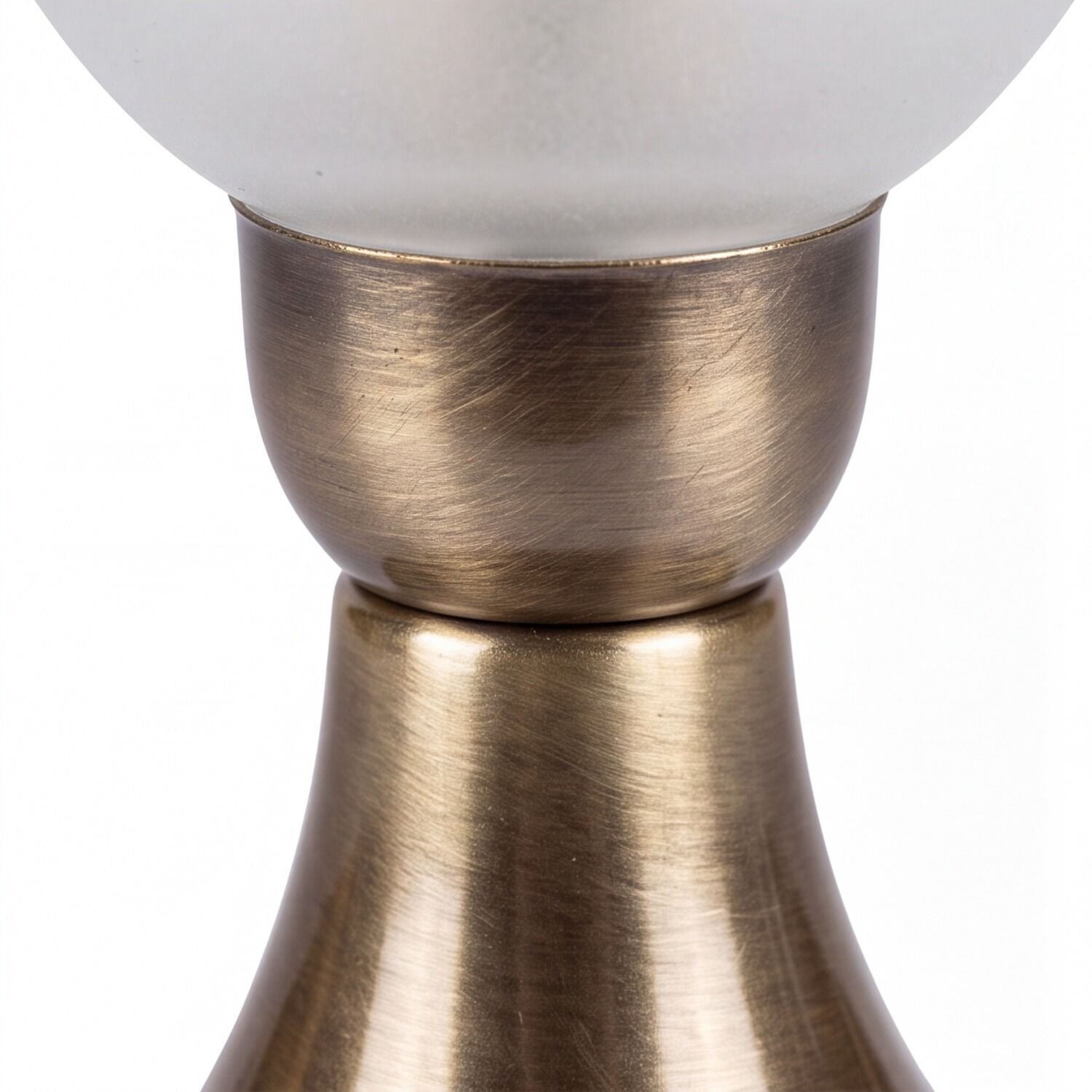 Messingfinish, Metallbase, Lampensockel, Messingstiel, Messingakzent