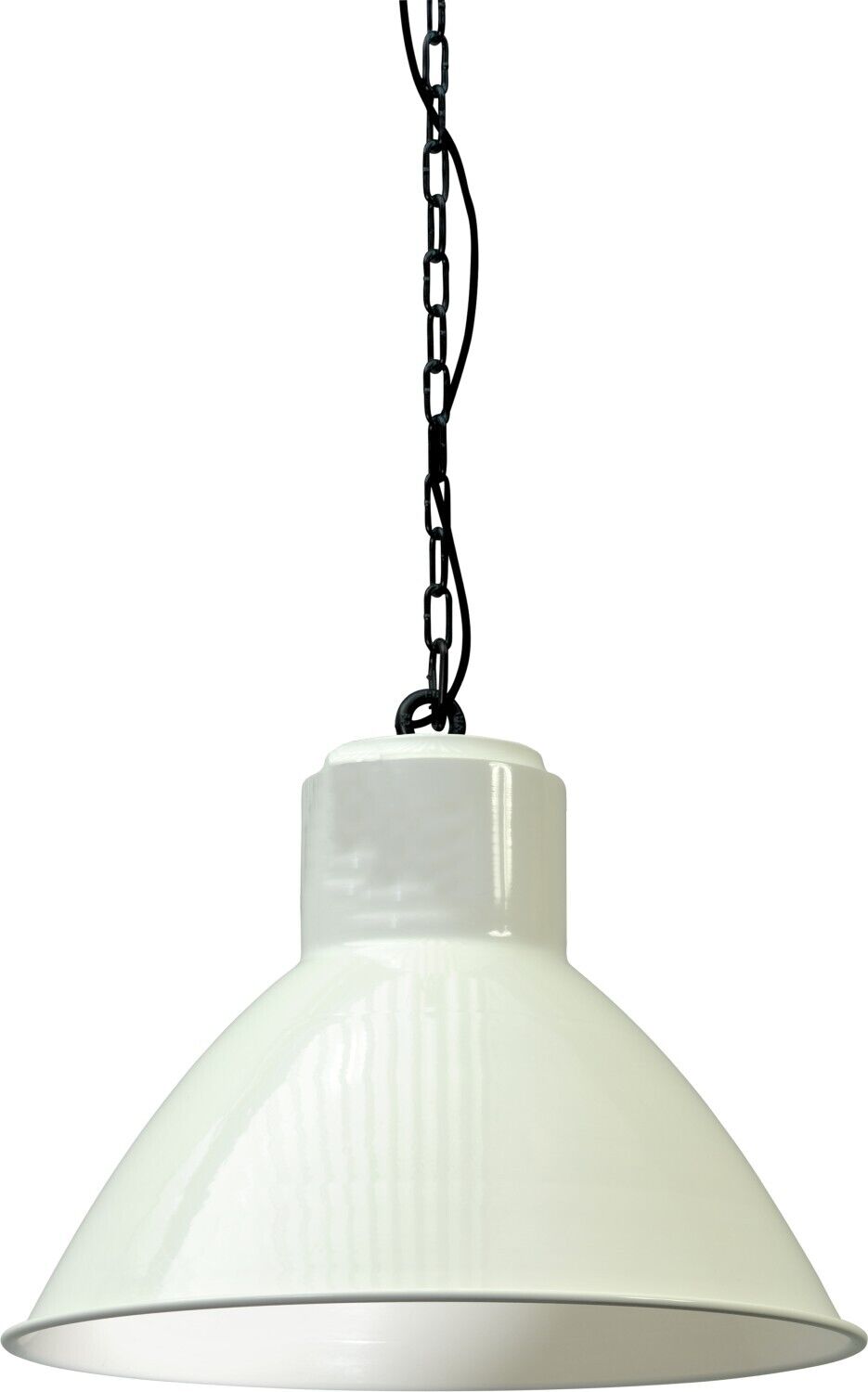 Premium Lampe à suspendre Blanc Suspension à chaîne Table de salle à manger