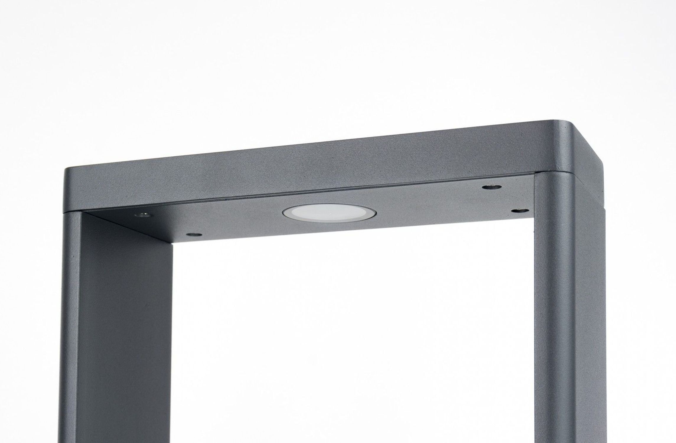 Lampadaire LED extérieur aluminium verre IP65 9 W 75 cm de haut