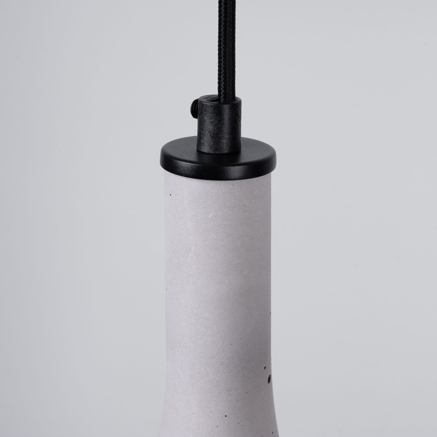Hängelampe Beton Stahl Grau Schwarz E14 34 cm 2-flammig pendant, lamp, hanging, cord, metal