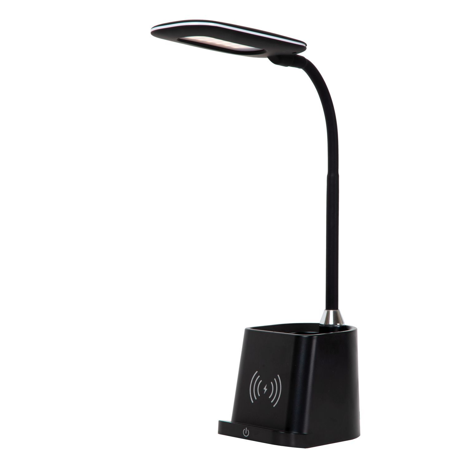 LED Schreibtischleuchte Schwarz 3000 K H:45 cm Lampe, Tischlampe
