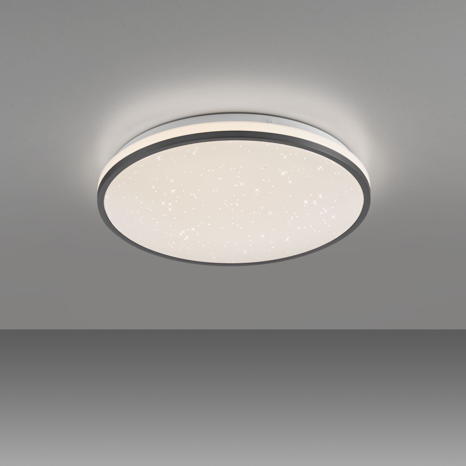 Plafonnier LED Ciel de nuit noir 3000 K intensité lumineuse variable