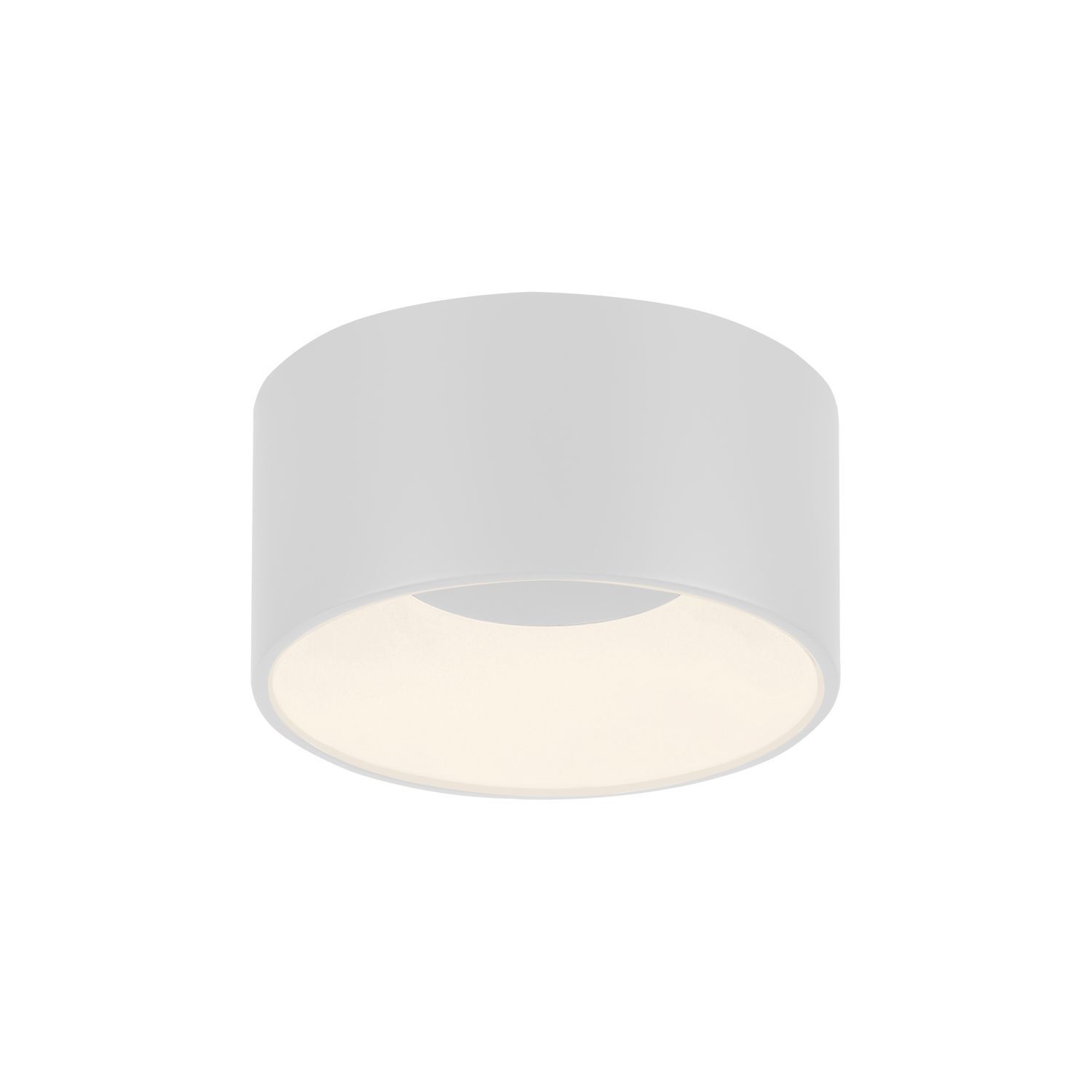 Lampe de plafonnier ronde LED blanc Ø16 cm 13 W 1500 lm dimmable