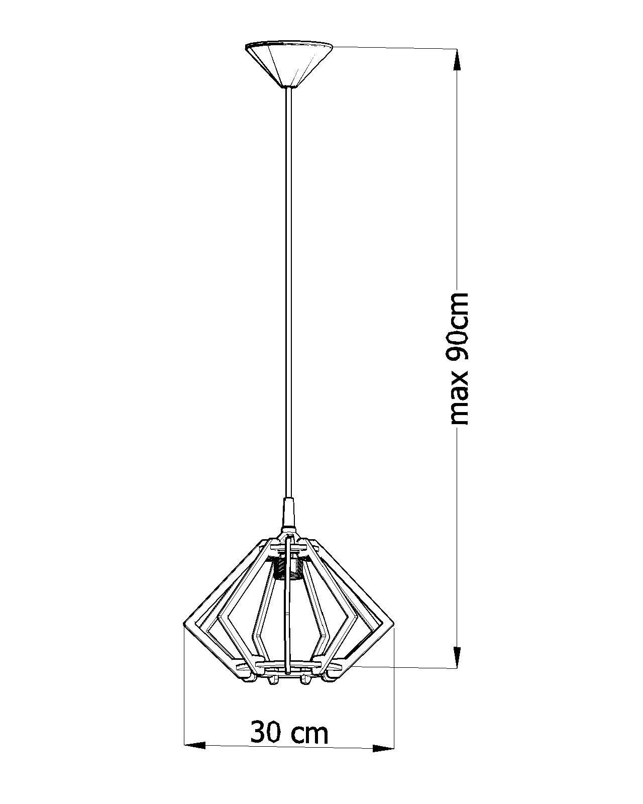 Suspension Bois Moderne décoratif MARTINIA Table à manger