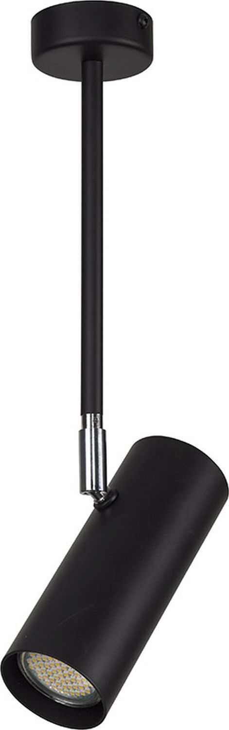 Plafonnier sobre Oko ajustable noir
