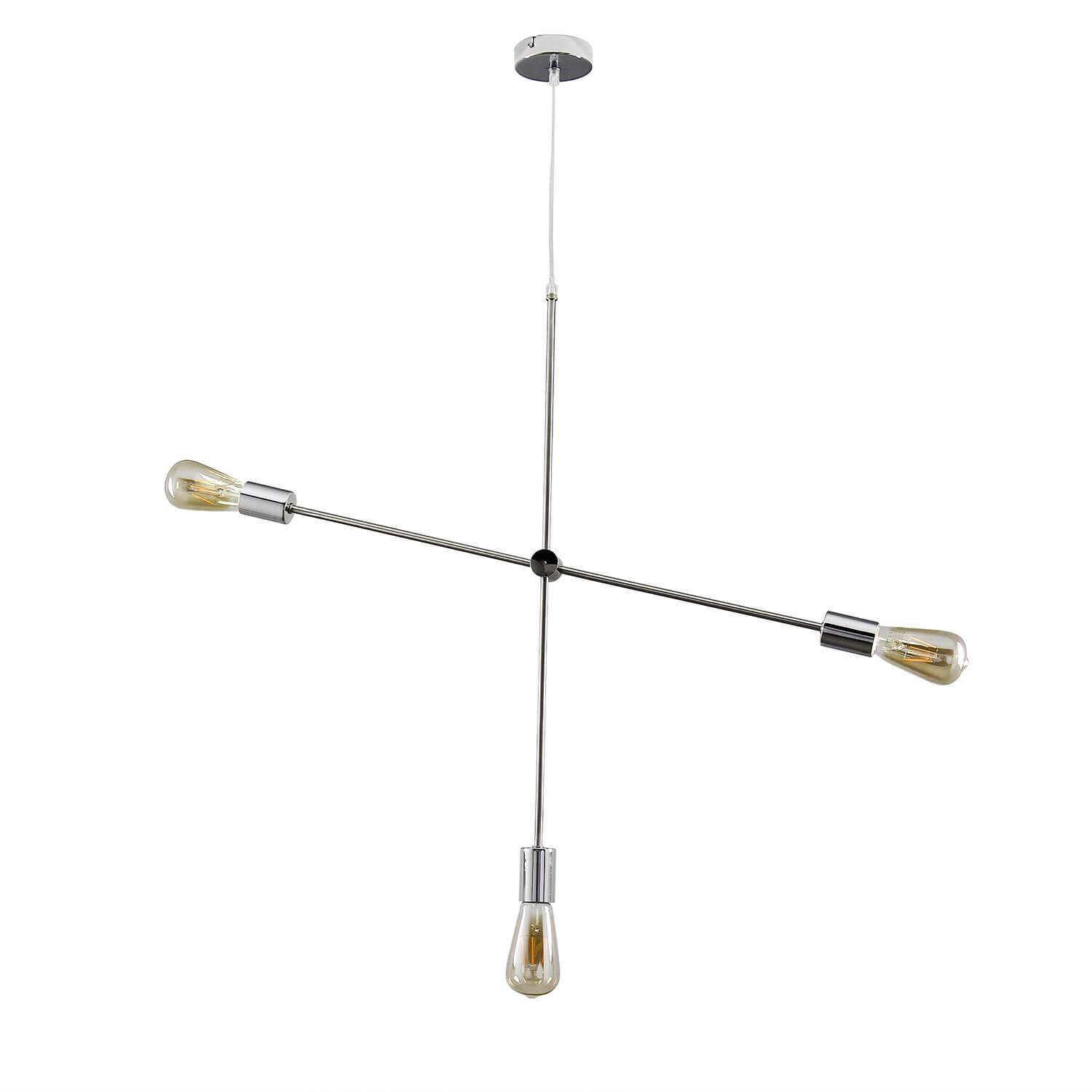 Suspension en métal nickel rétro réglable Suspension en métal nickel rétro réglable