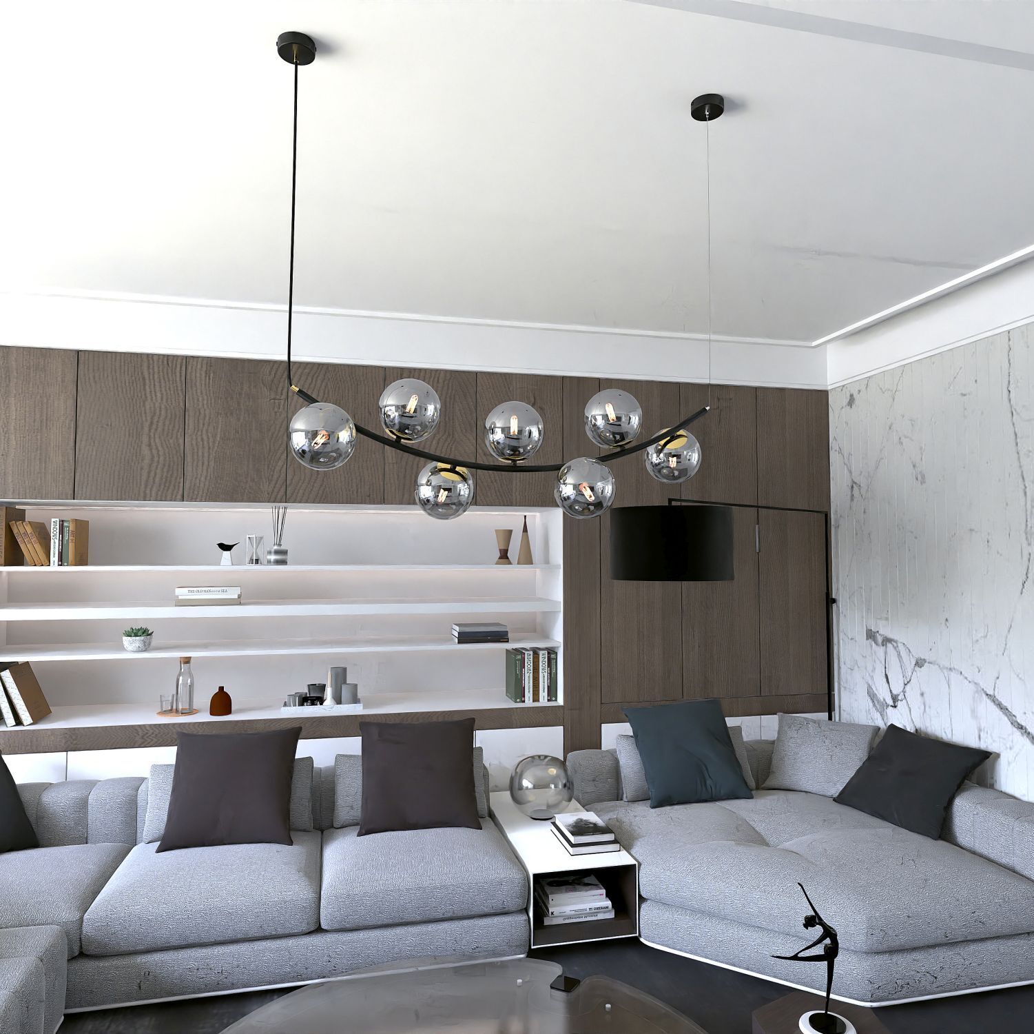 Couch, Wohnzimmer, Dekoration Ihres Zuhauses, Innenarchitektur, Kissen