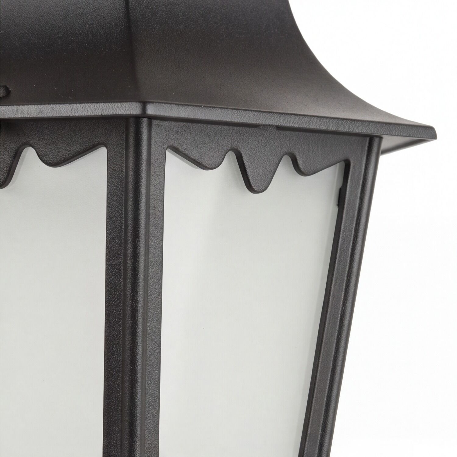 le51580-stehlampe-terrasse-garten-weg-aussen-metall-glas-klassisch-rustikal-e27-schwarz-06 Laterne, Gartenleuchte, Metallrahmen, Glas, Schwarz