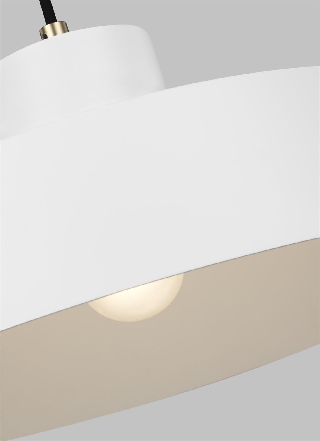 Lampe à suspendre réglable blanc laiton E27 métal