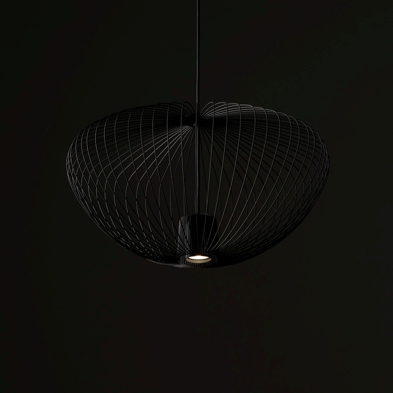 Lampe à suspendre décorative en métal L:54,5 cm GU10 Umbra Gris