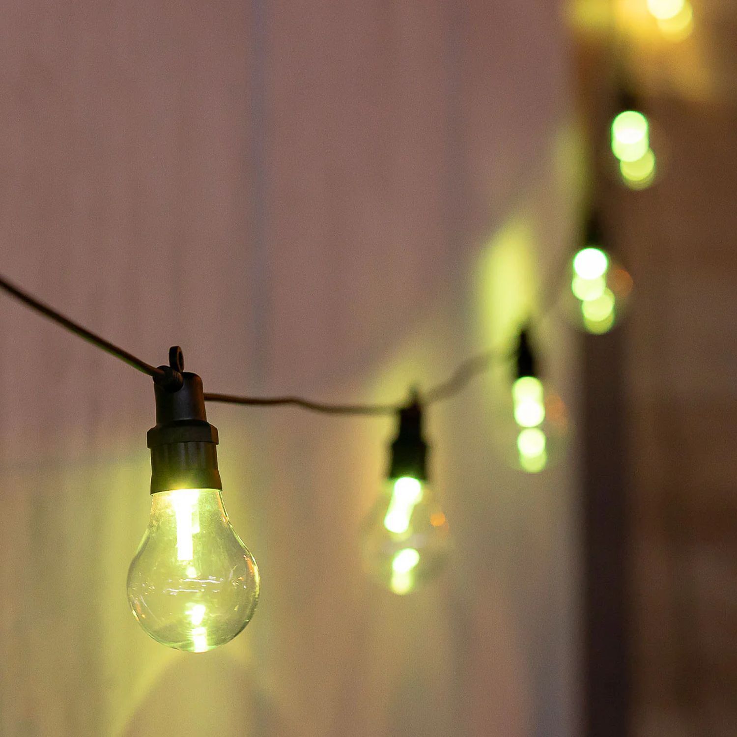 LED Girlande außen Farbwechsel Fernbedienung Stecker 5m Licht, Glühbirne, Beleuchtung