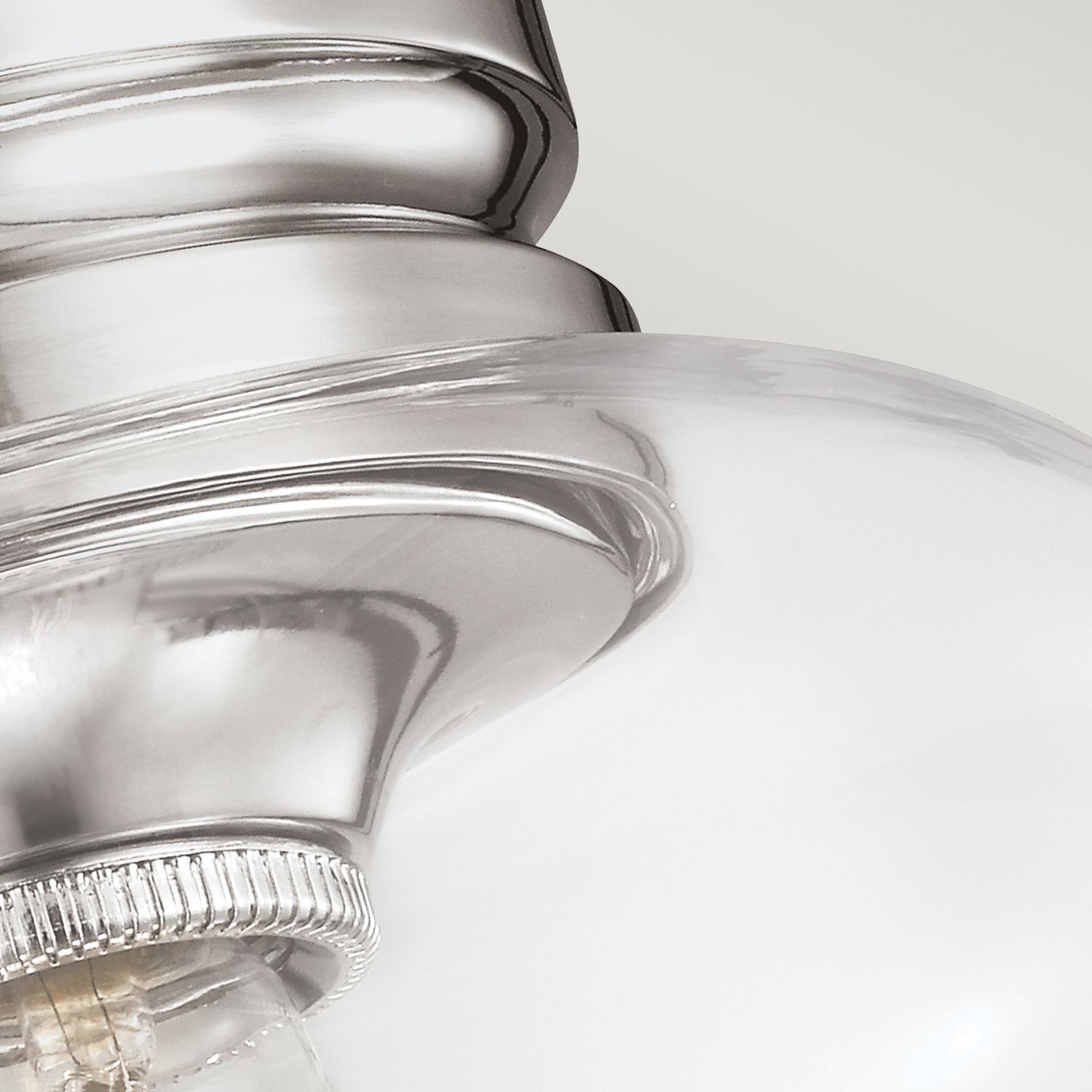 Deckenlampe Glas Vintage Design Ø23cm E27 BASRA