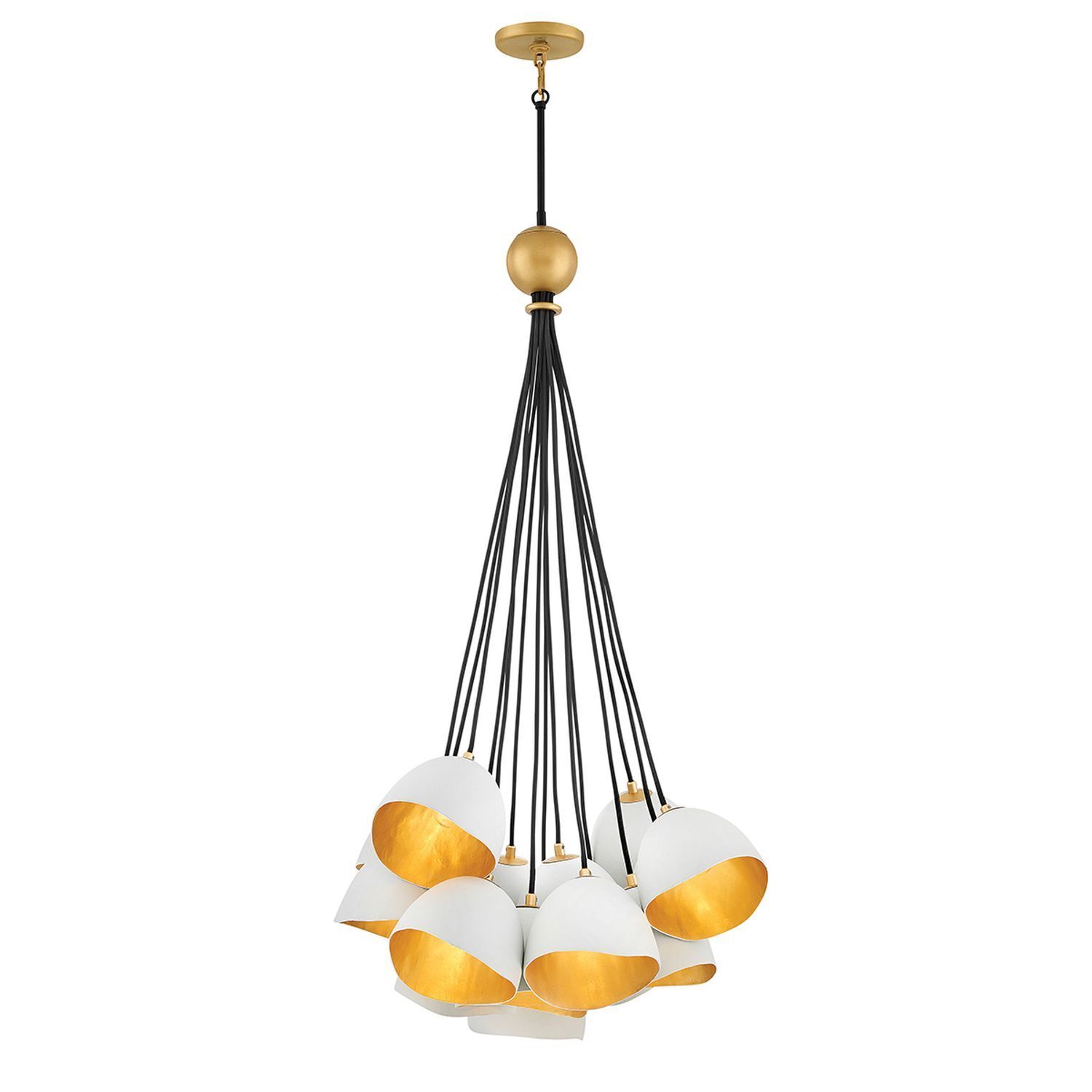 Suspension en métal L : 65,1 cm H : max. 185,3 cm E14