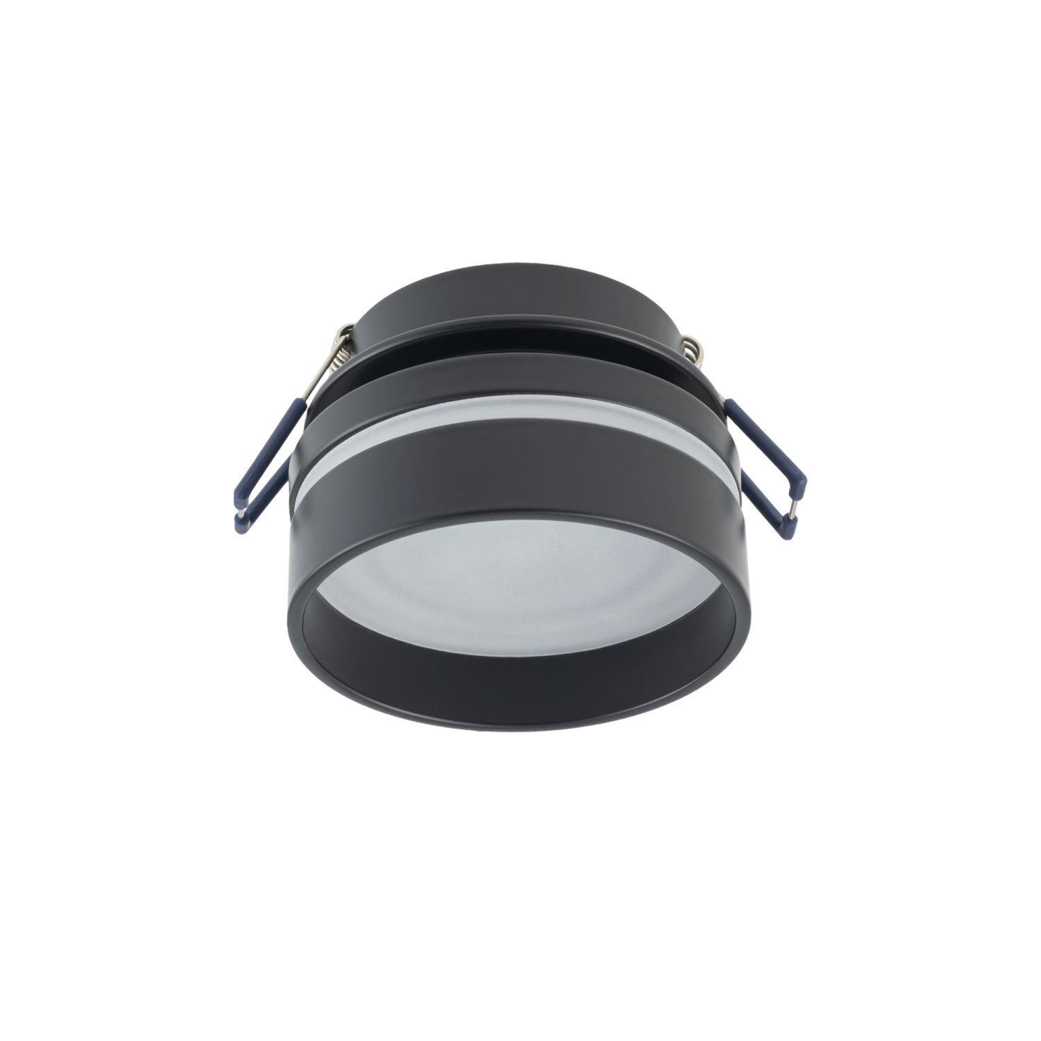 Spot encastré GU10 Ø 8 cm Noir Aluminium Moderne