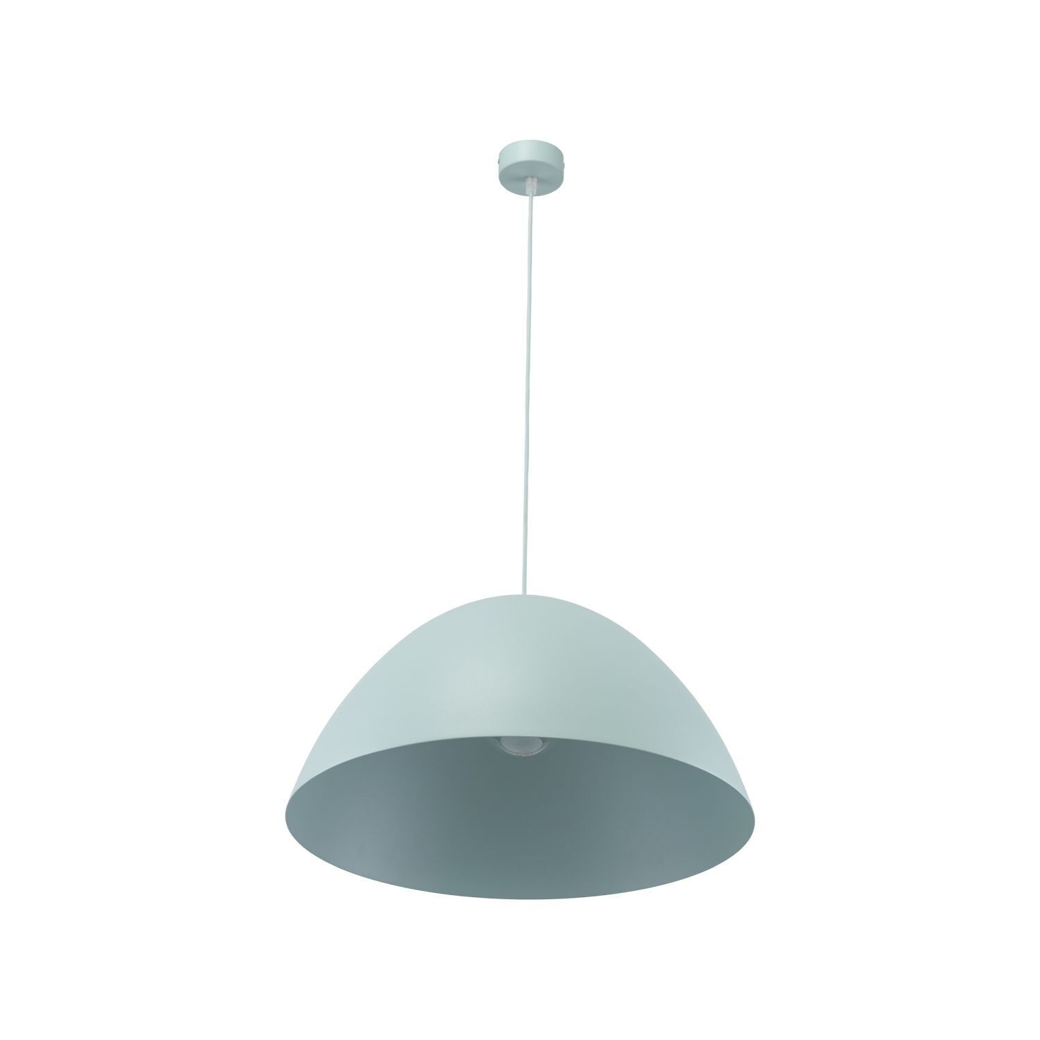 Lampe à suspendre métal Ø 50 cm H : max. 170 cm E27 Menthe verte Lampe, Kronleuchter, Leuchte, Deckenleuchte