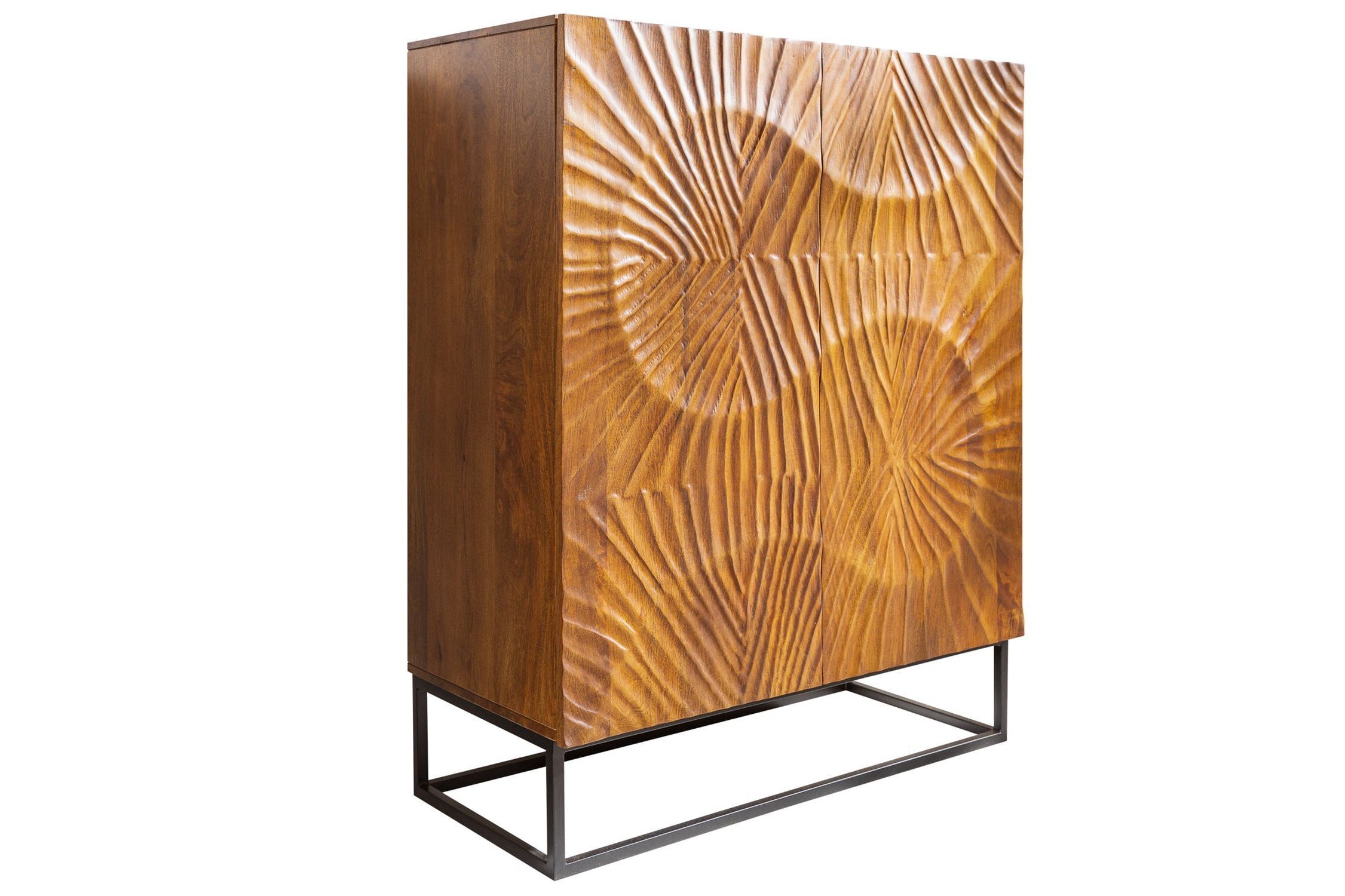 Highboard bois métal 100 x 120 cm travail manuel décoratif Highboard bois métal 100 x 120 cm travail manuel décoratif
