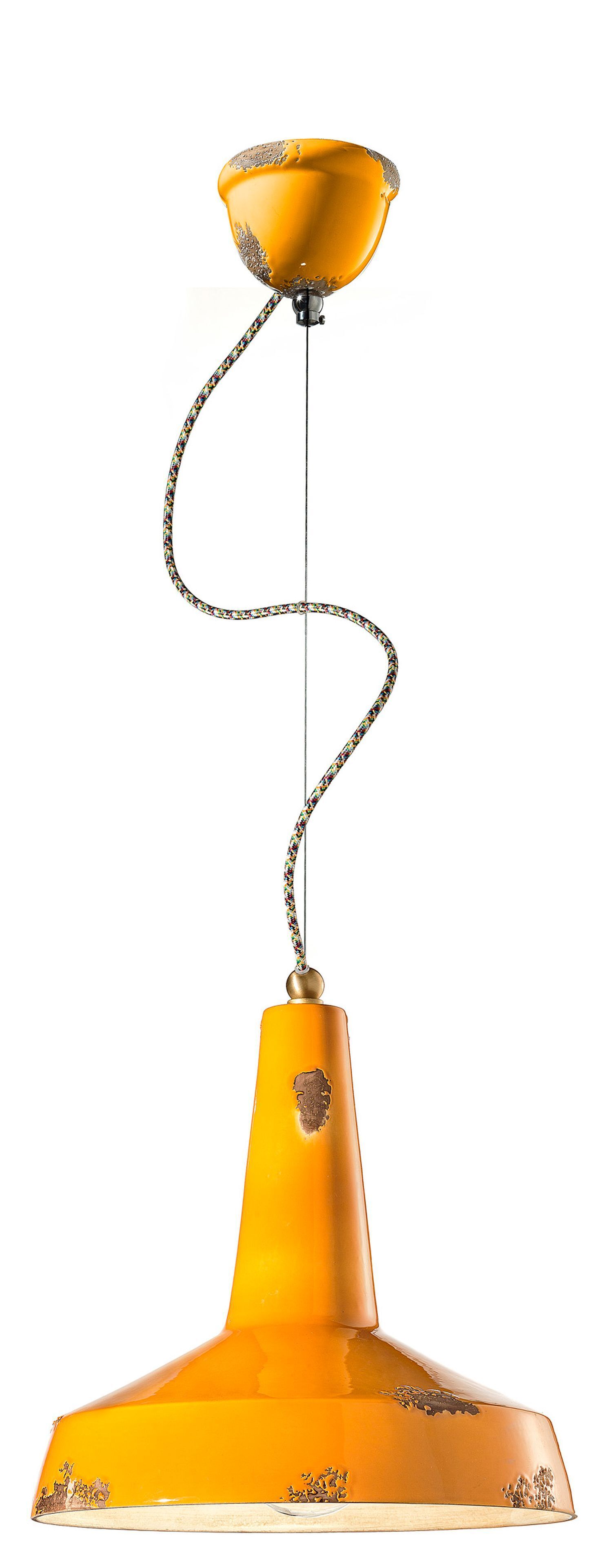 Lampe à suspendre céramique E27 ronde D : 35 cm H : max. 133 cm